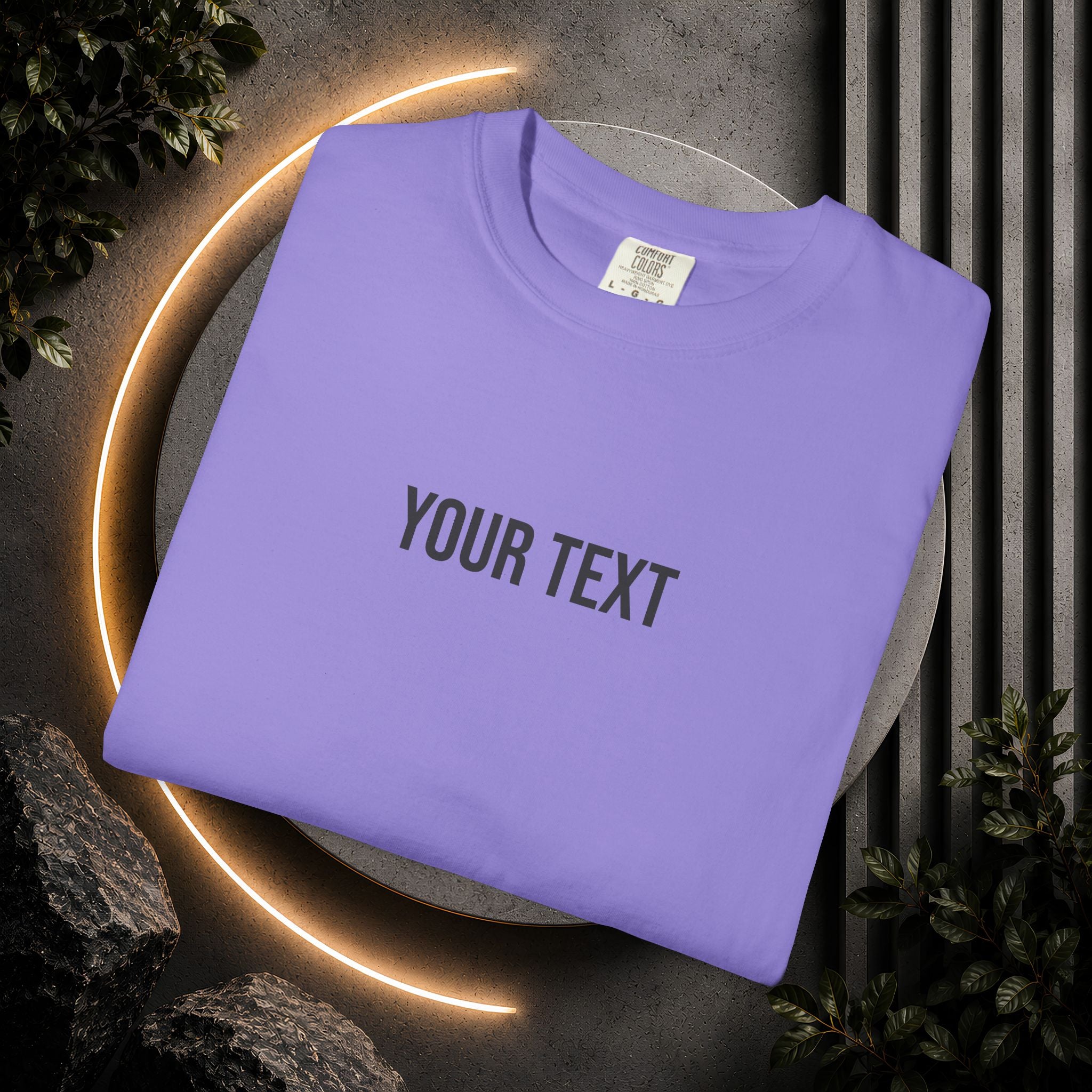 Custom Text T-Shirt — Personalized Text Tee