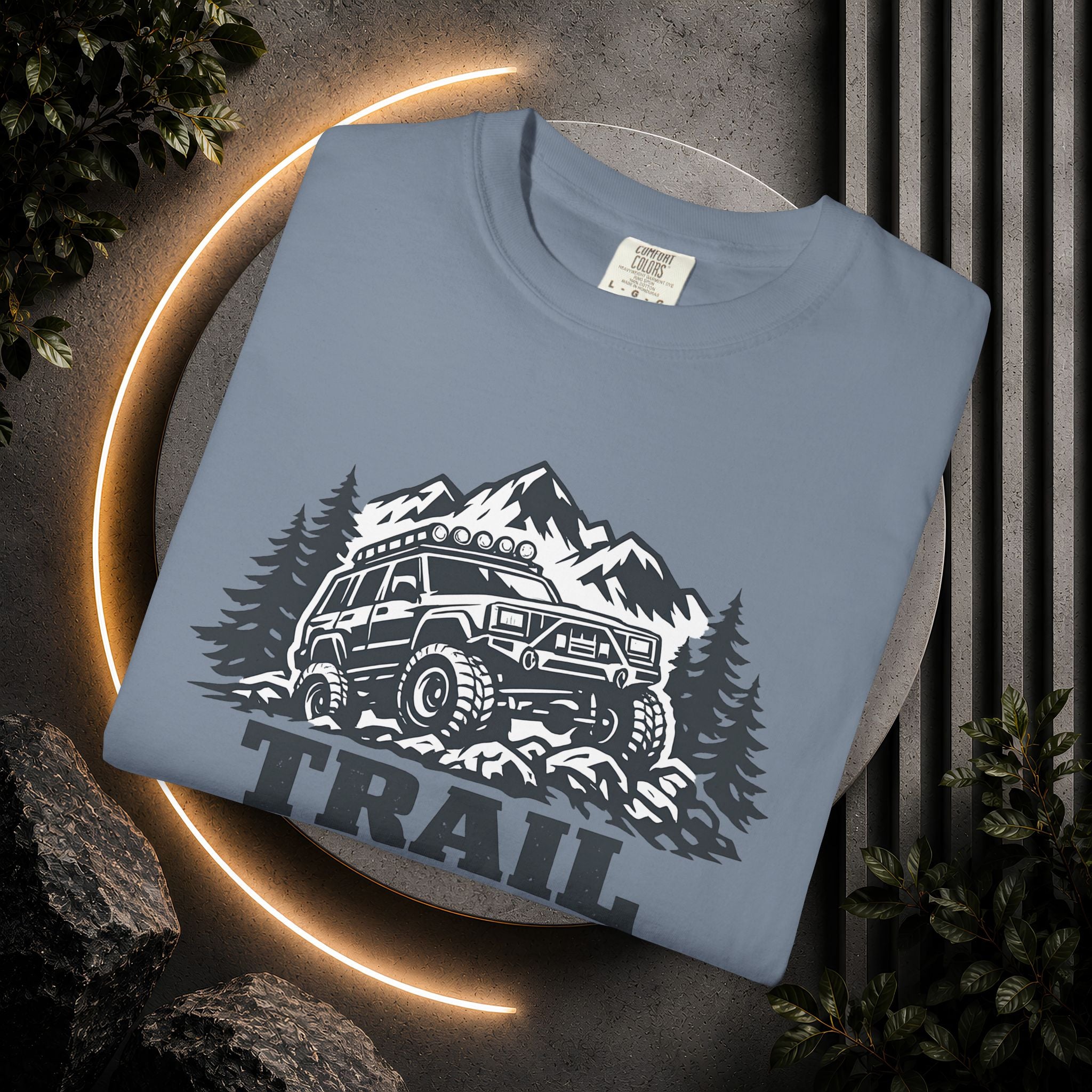 Trail Tested T-Shirt — Off-Road Jeep Mountain Adventure Tee