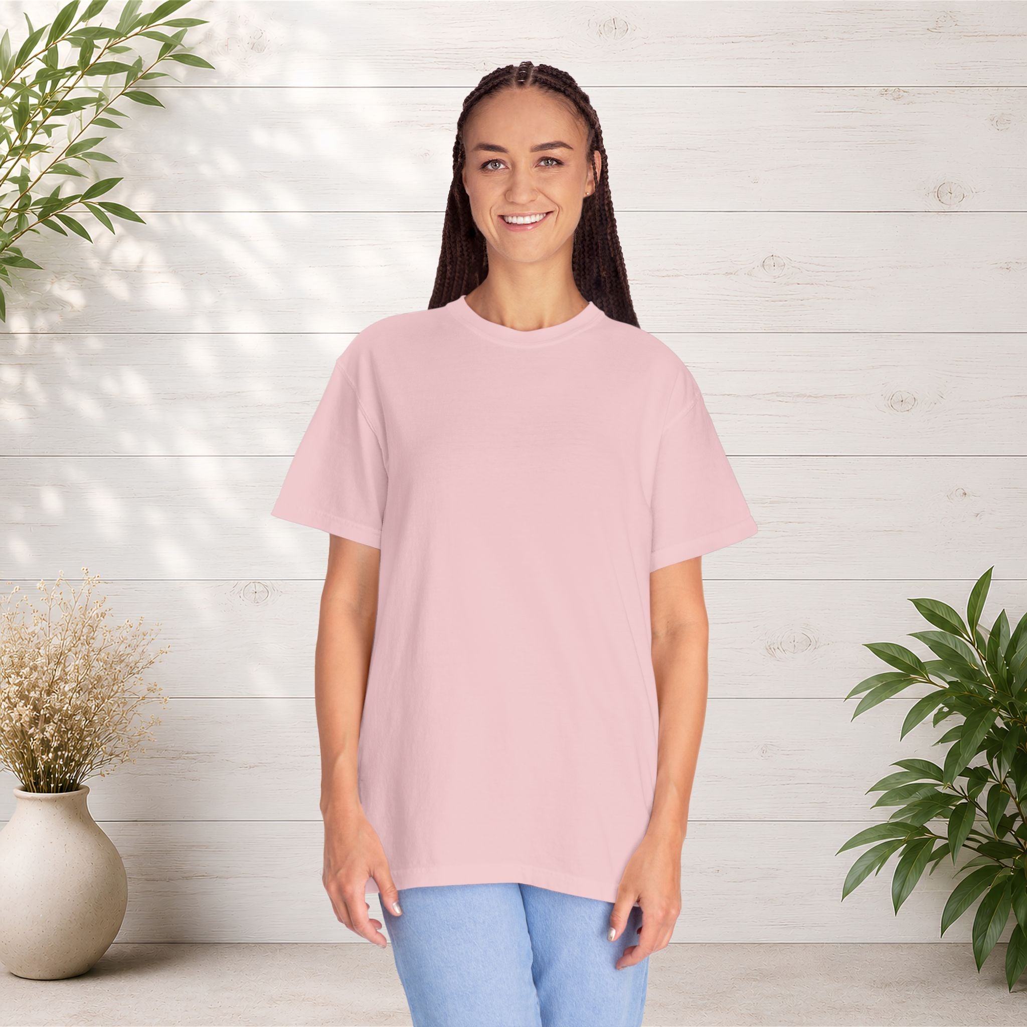 Custom Image Back T-Shirt - Add Your Own Image