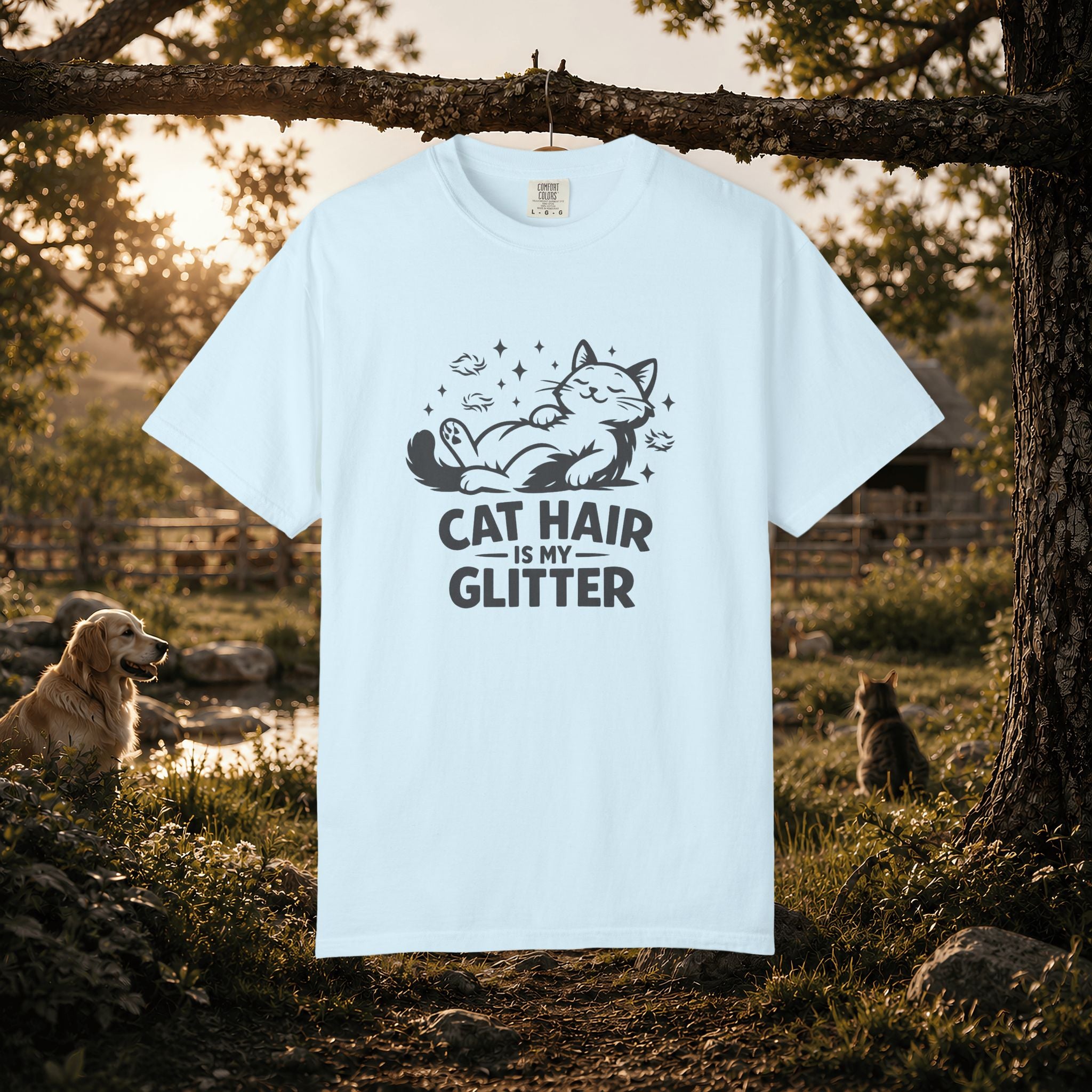 Cat Hair Is My Glitter T-Shirt