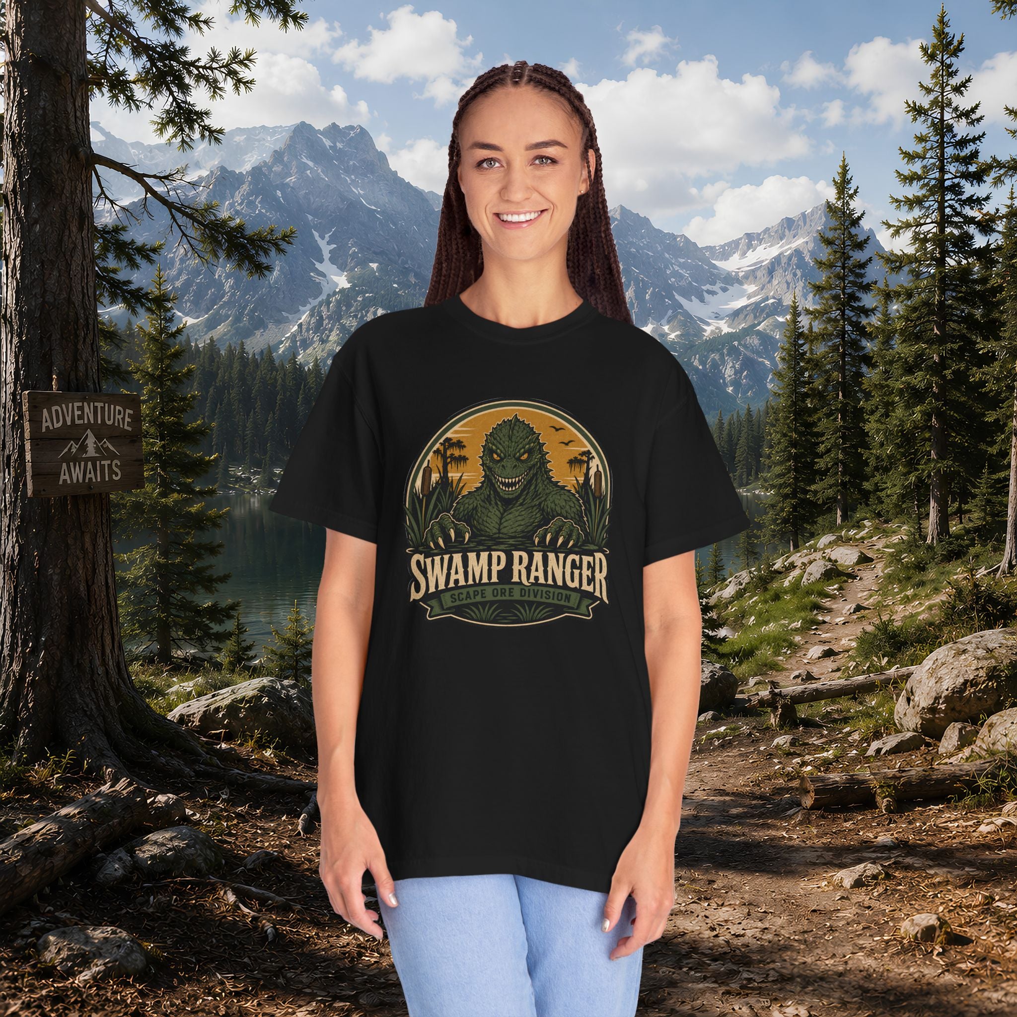 Lizard Man of Scape Ore Swamp T-Shirt - Vintage Cryptid Shirt