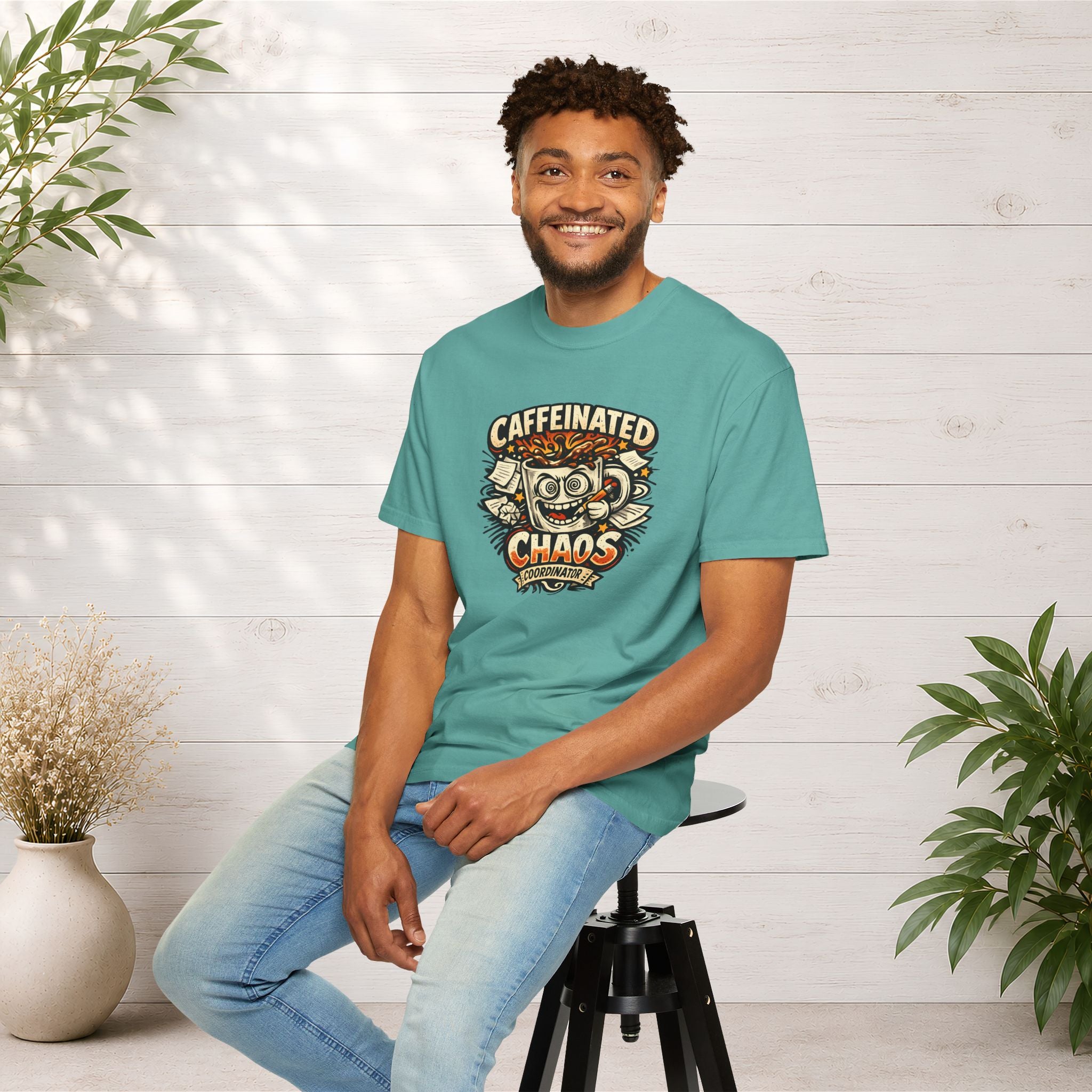 Caffeinated Chaos Coordinator T-Shirt