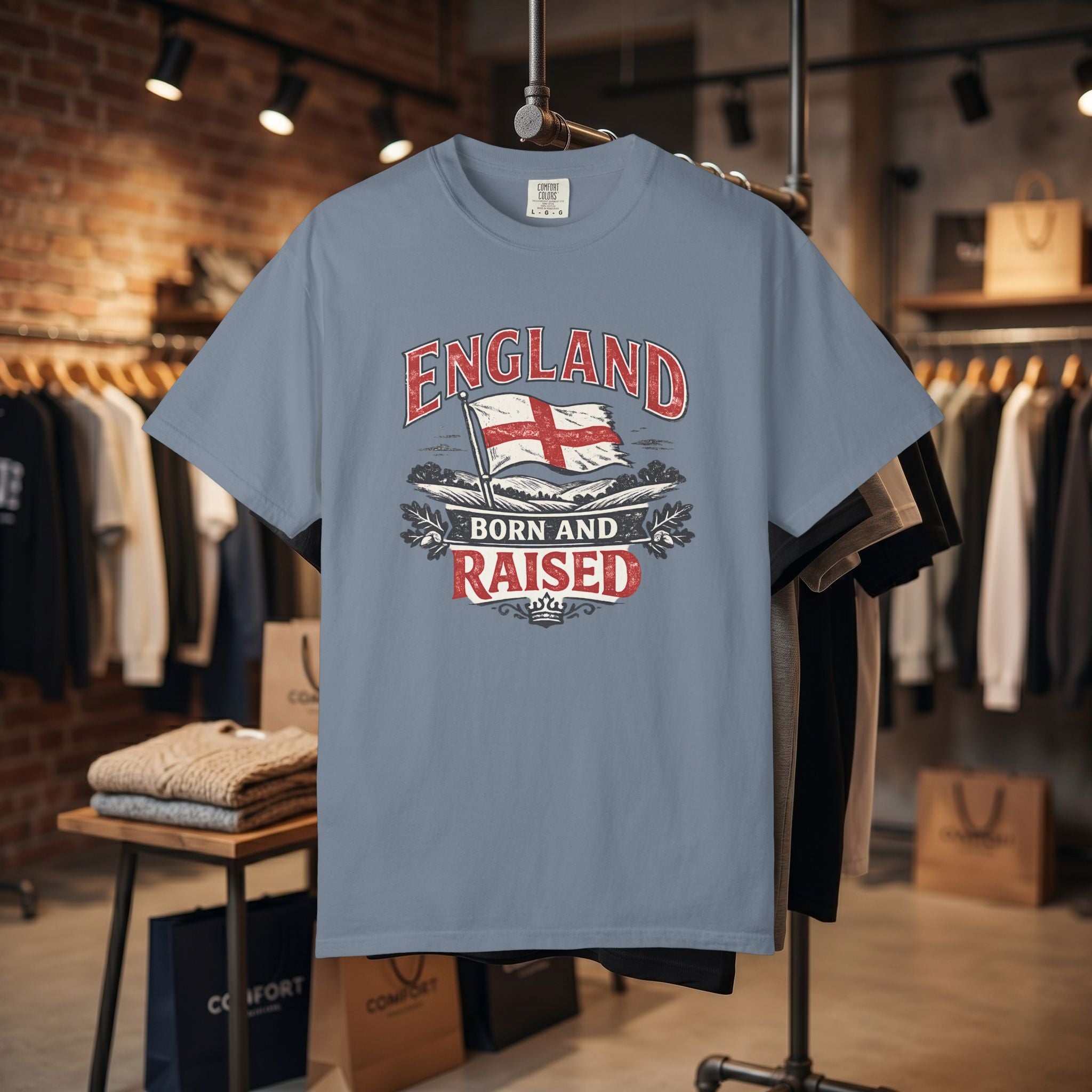England Born and Raised T-Shirt
