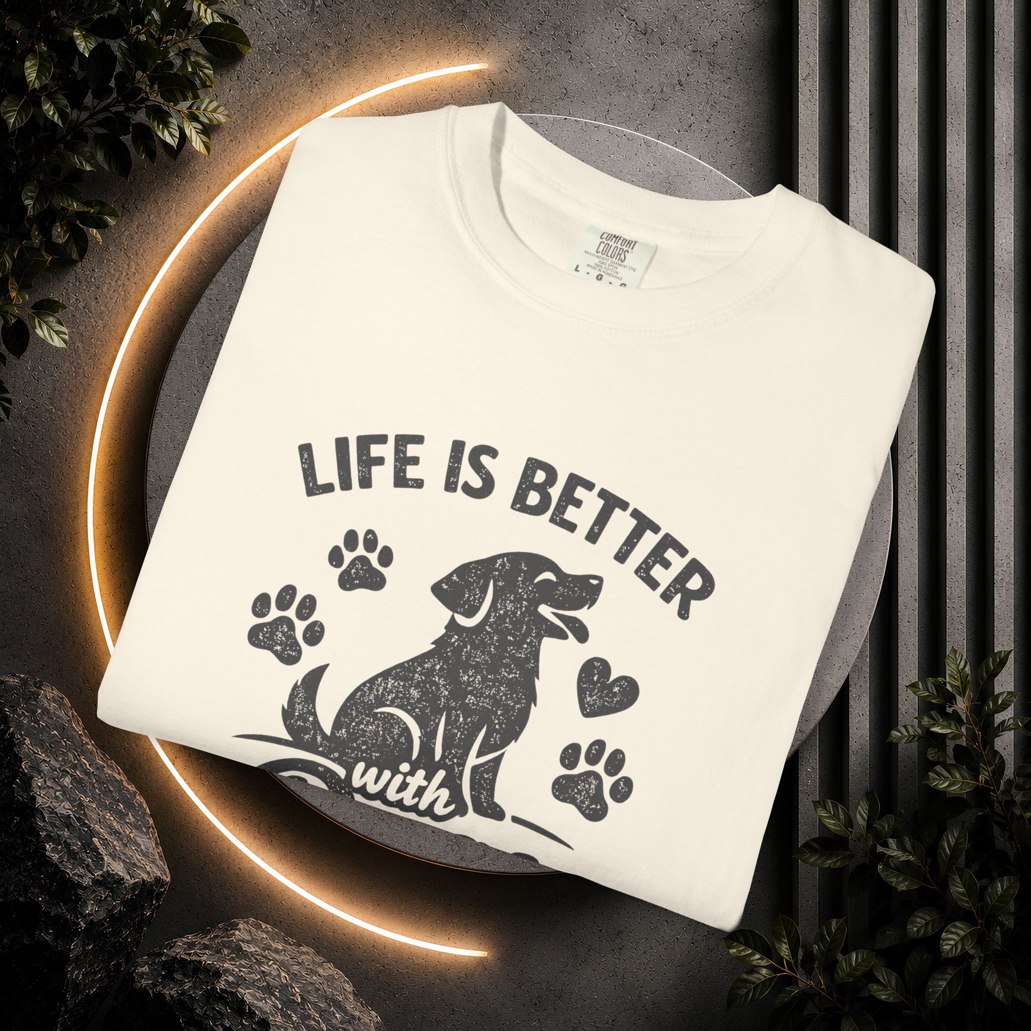 Life Is Better with Dogs T-Shirt