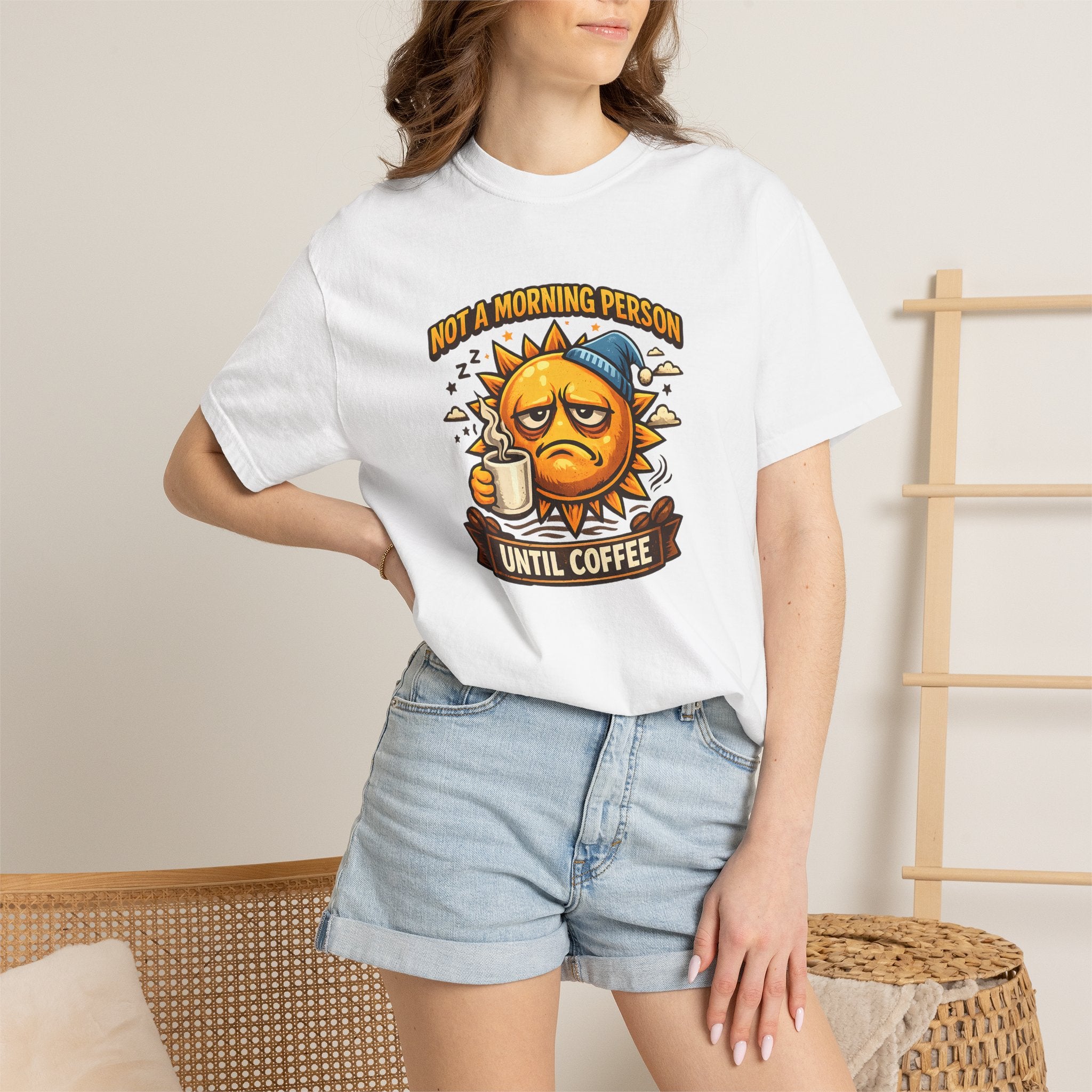 Not a Morning Person Until Coffee T-Shirt