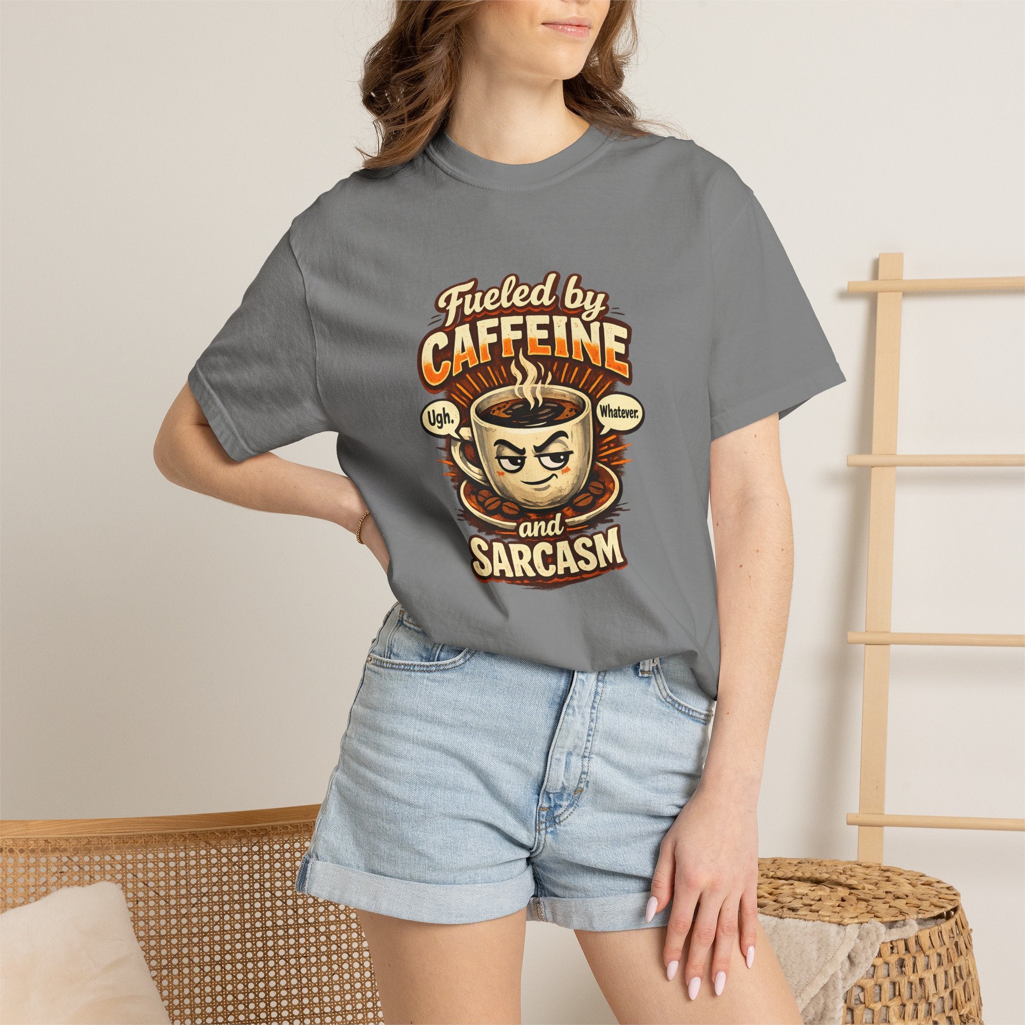 Fueled by Caffeine and Sarcasm T-Shirt