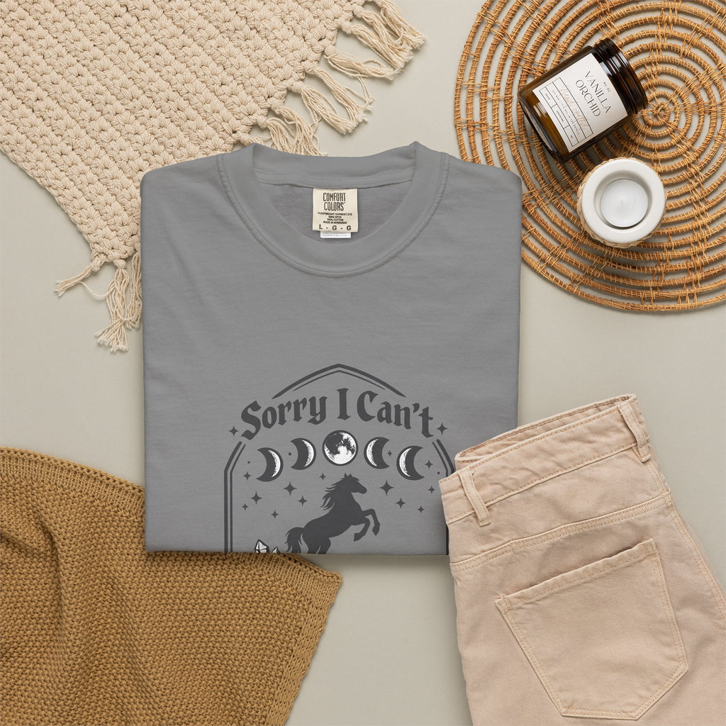 Sorry I Can't I Have Horse Rituals T-Shirt