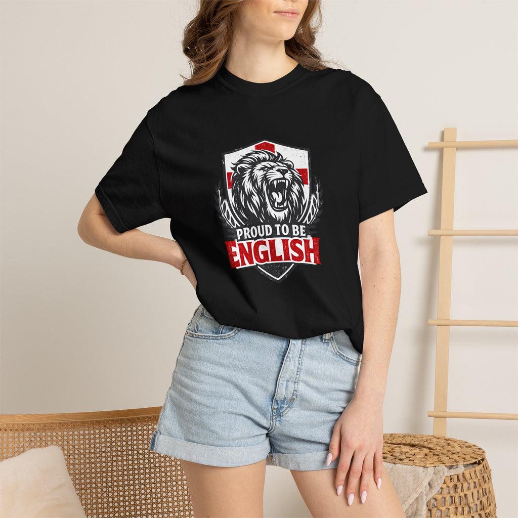 Proud to Be English T-Shirt — Lion Crest Tee