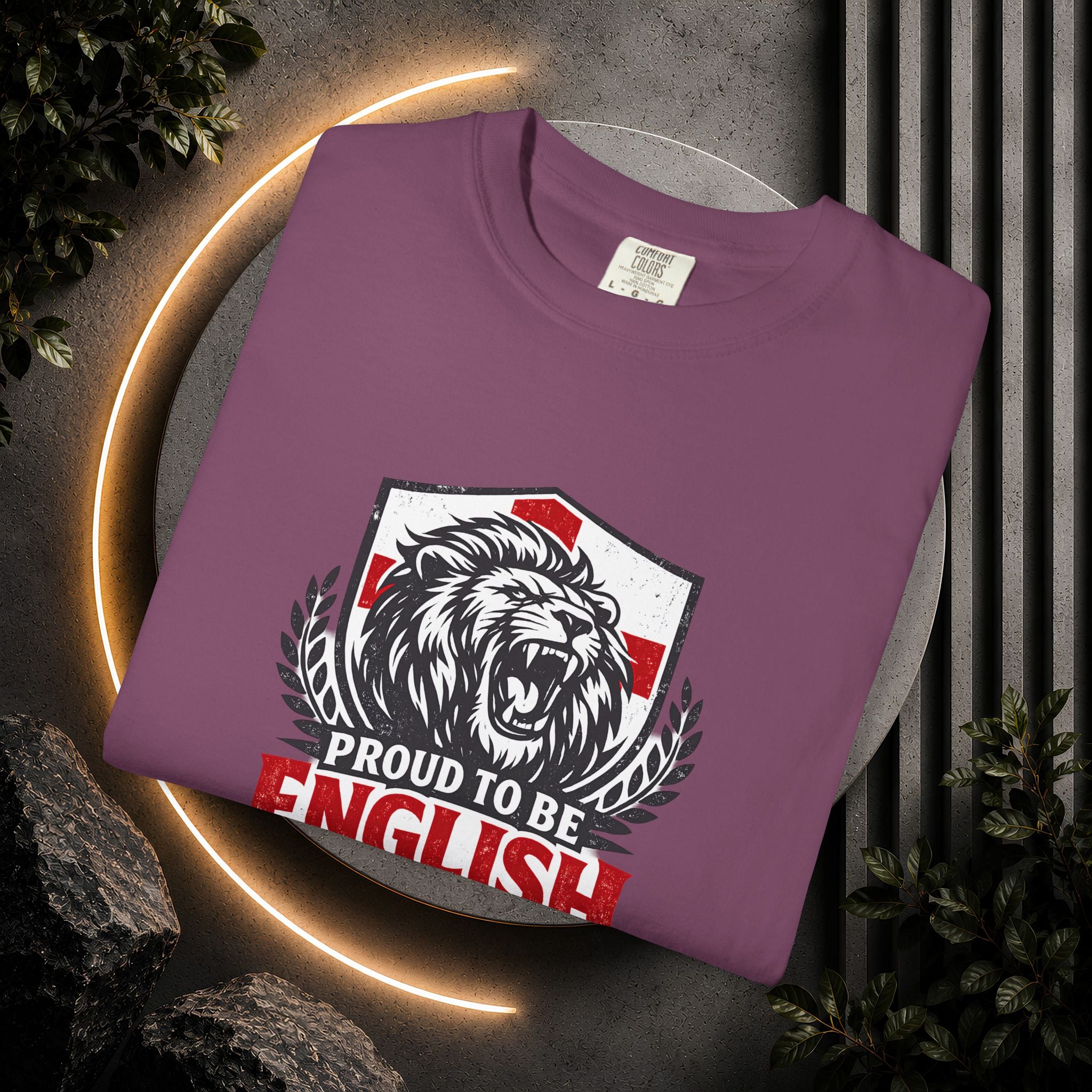 Proud to Be English T-Shirt — Lion Crest Tee