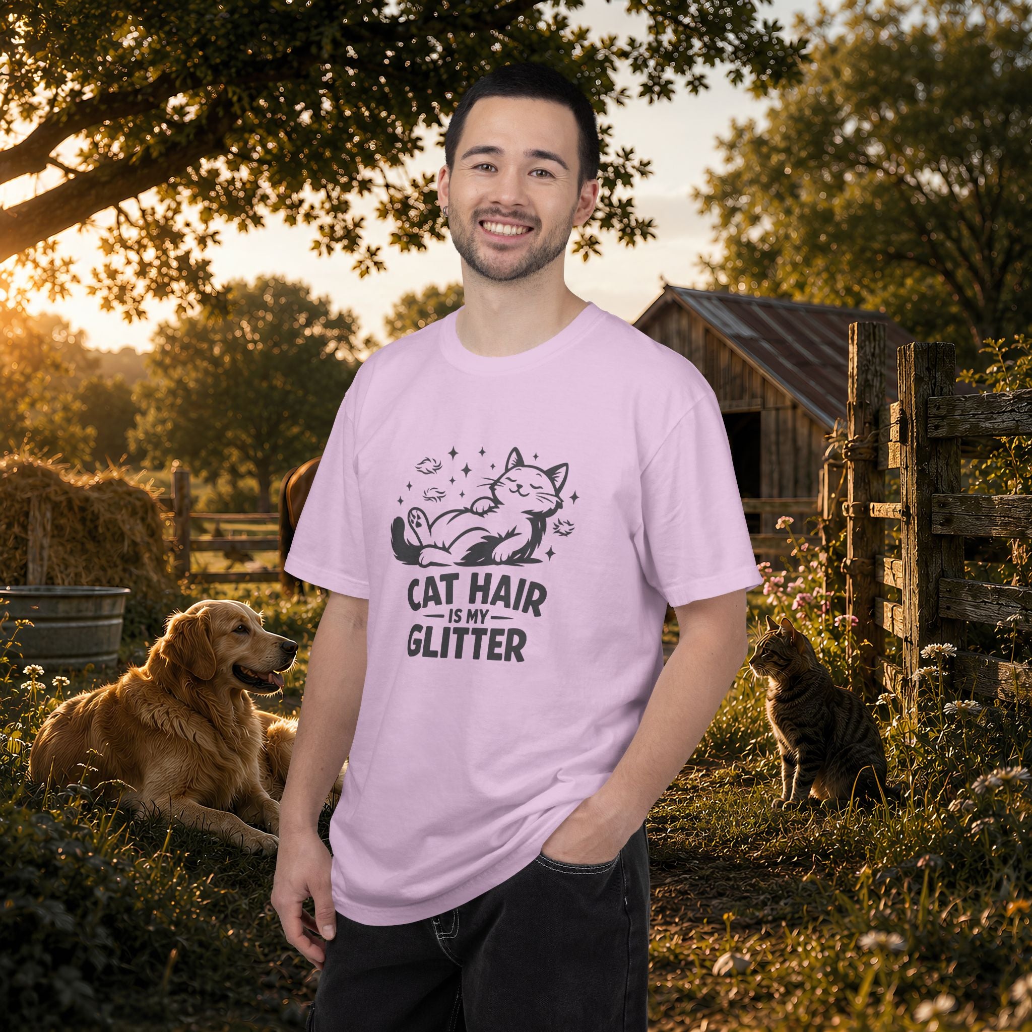 Cat Hair Is My Glitter T-Shirt