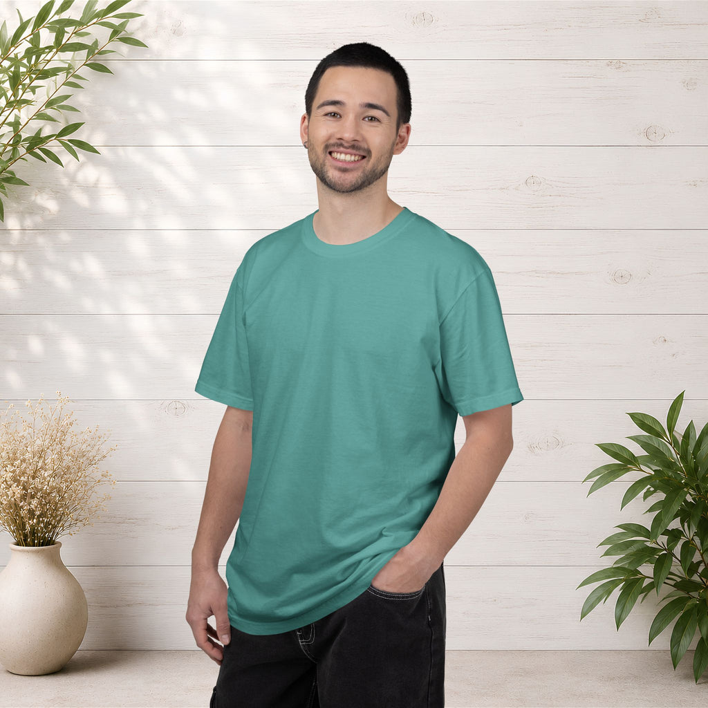 Custom Image Back T-Shirt - Add Your Own Image