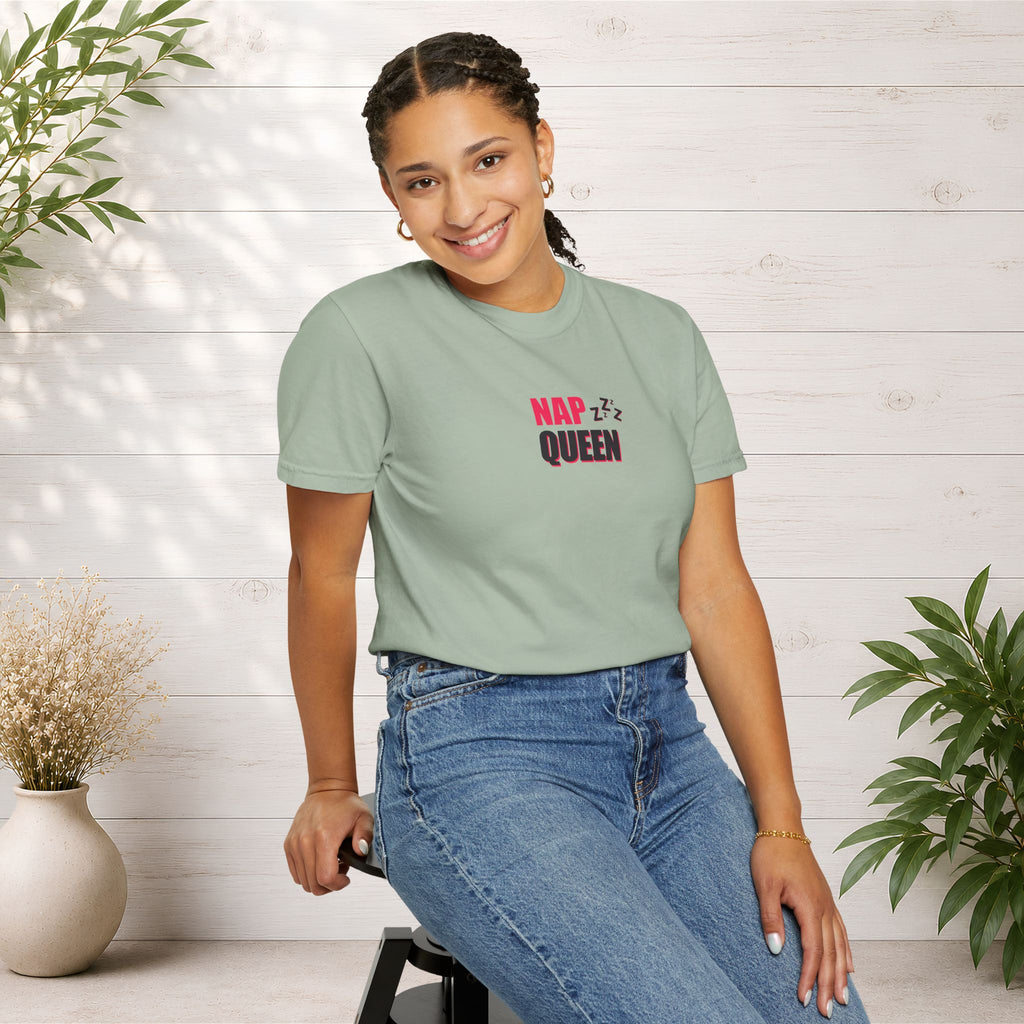 Nap Queen T-Shirt — Funny Sleepy Graphic Tee