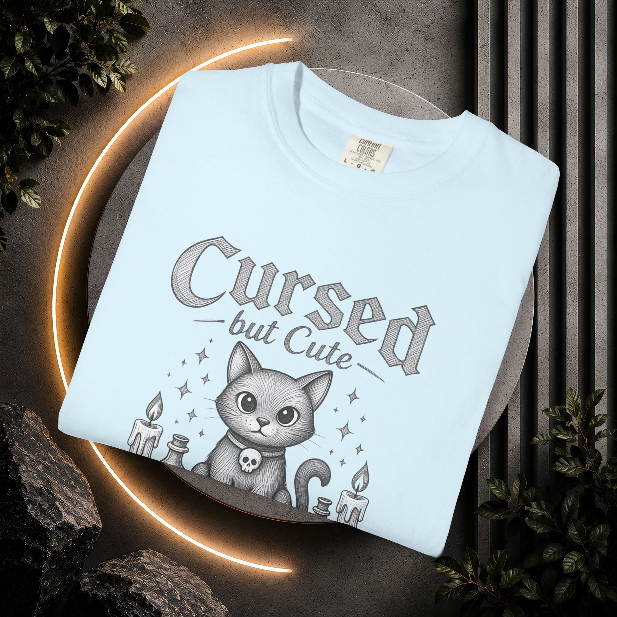 Cursed But Cute Cat T-Shirt