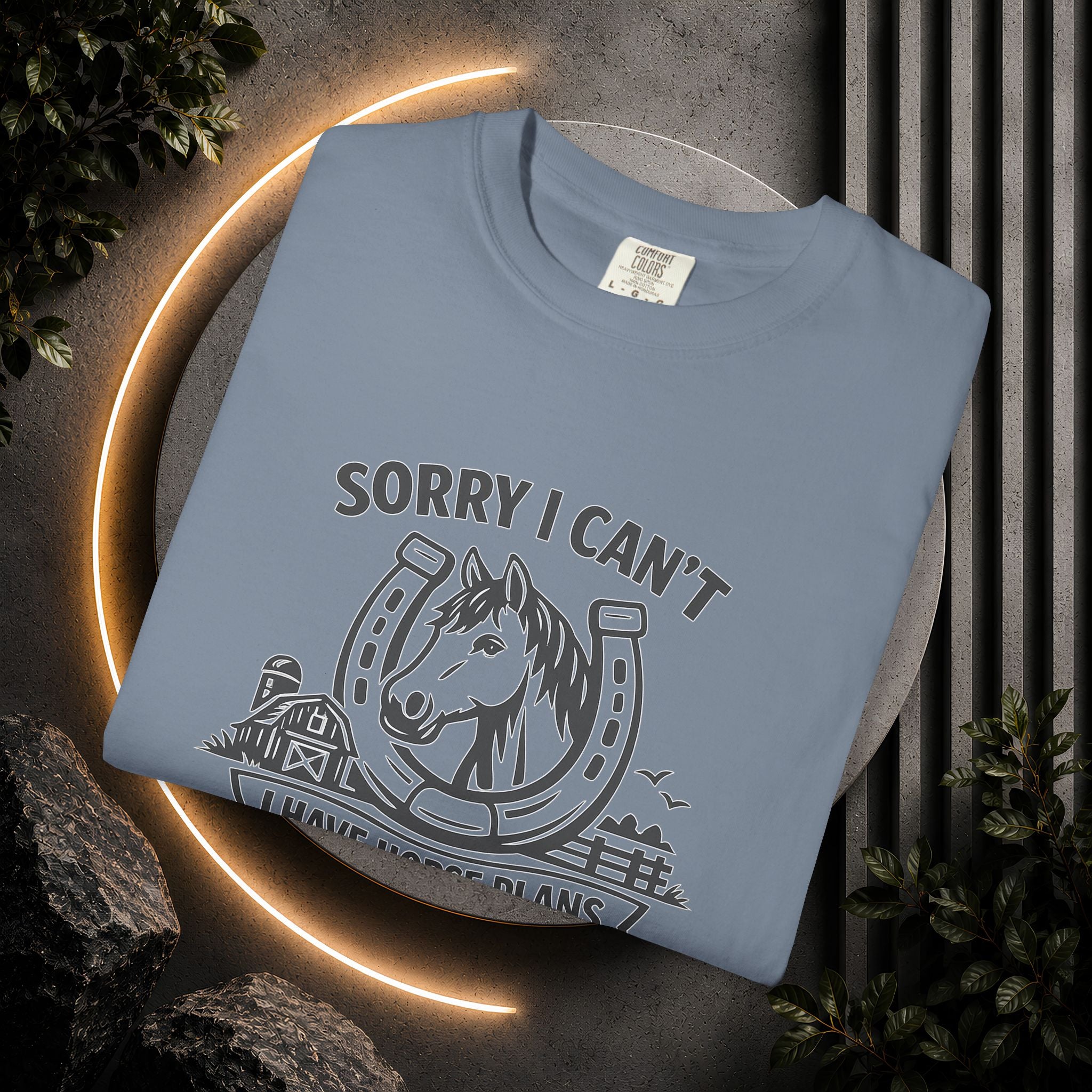 Sorry I Can't I Have Horse Plans T-Shirt