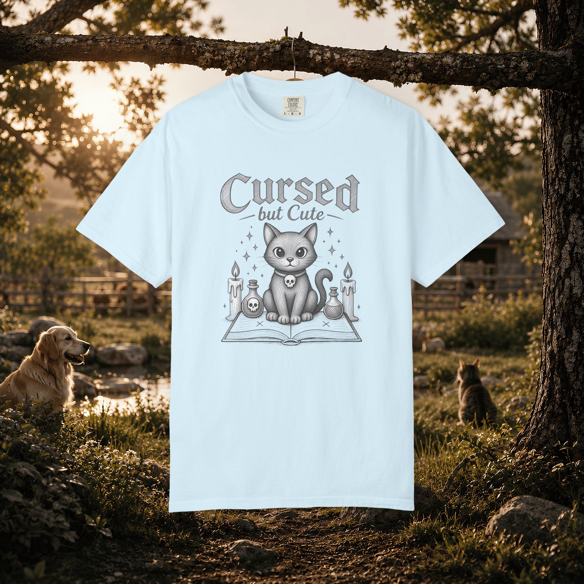 Cursed But Cute Cat T-Shirt