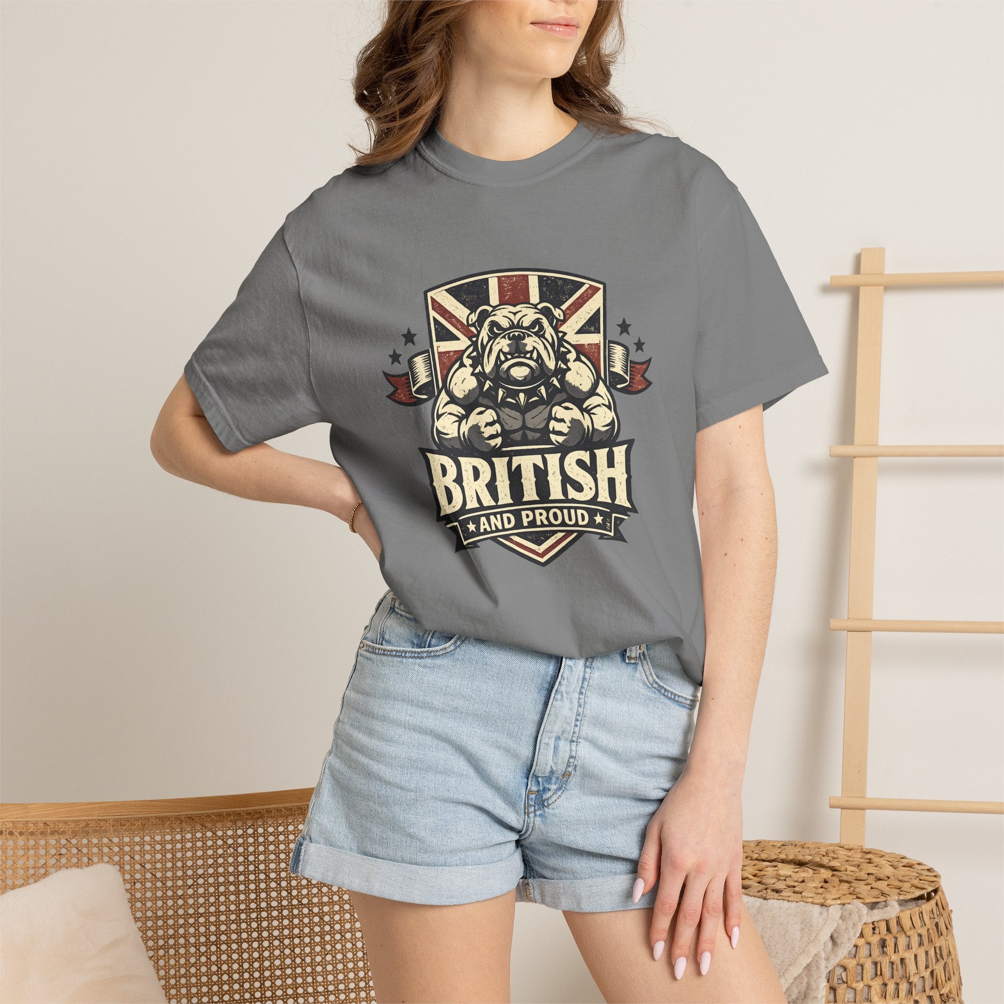 British and Proud Bulldog T-Shirt