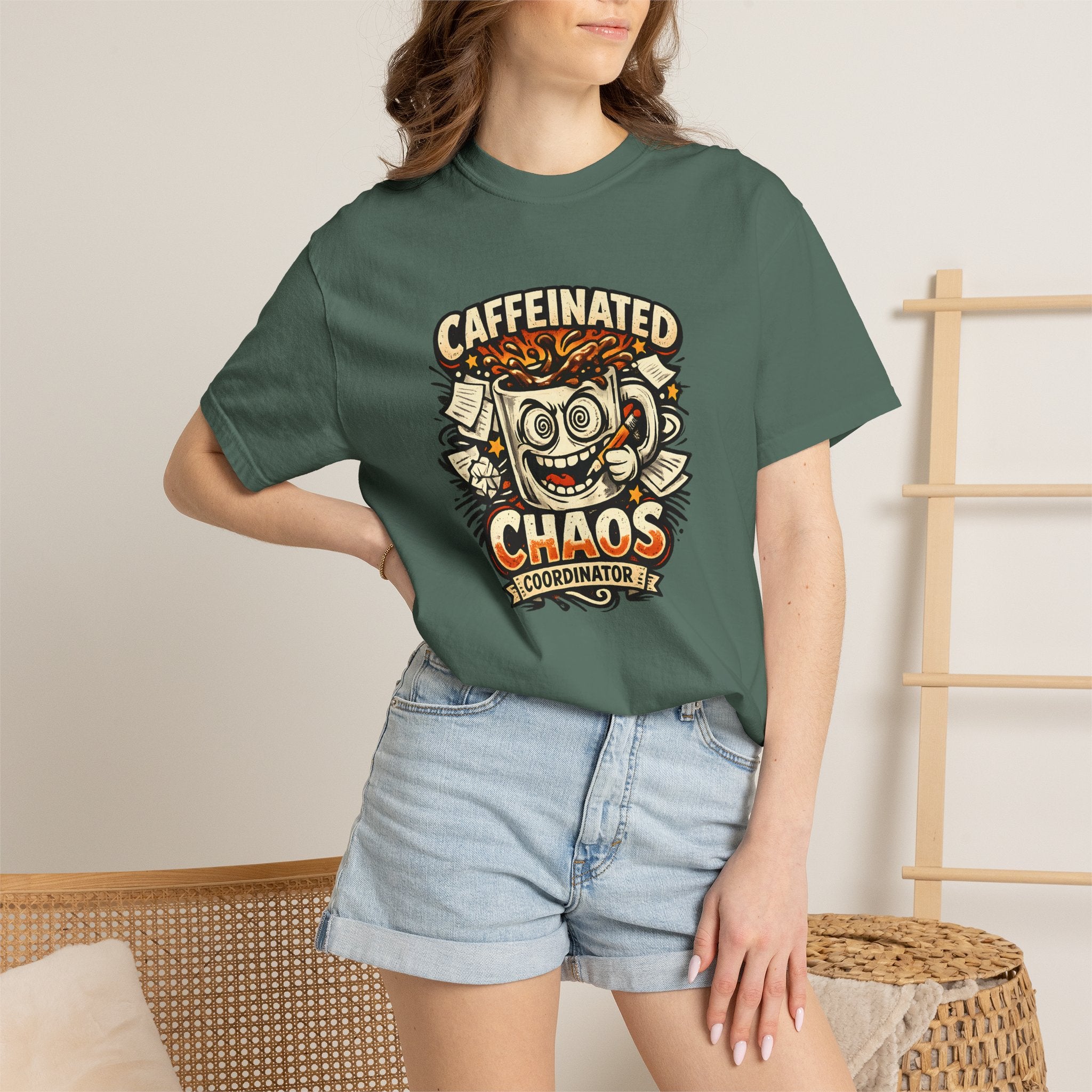 Caffeinated Chaos Coordinator T-Shirt