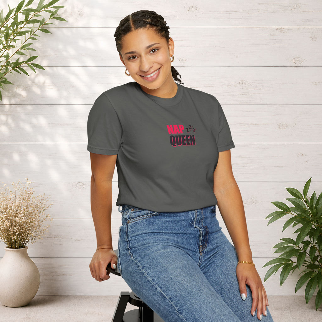 Nap Queen T-Shirt — Funny Sleepy Graphic Tee