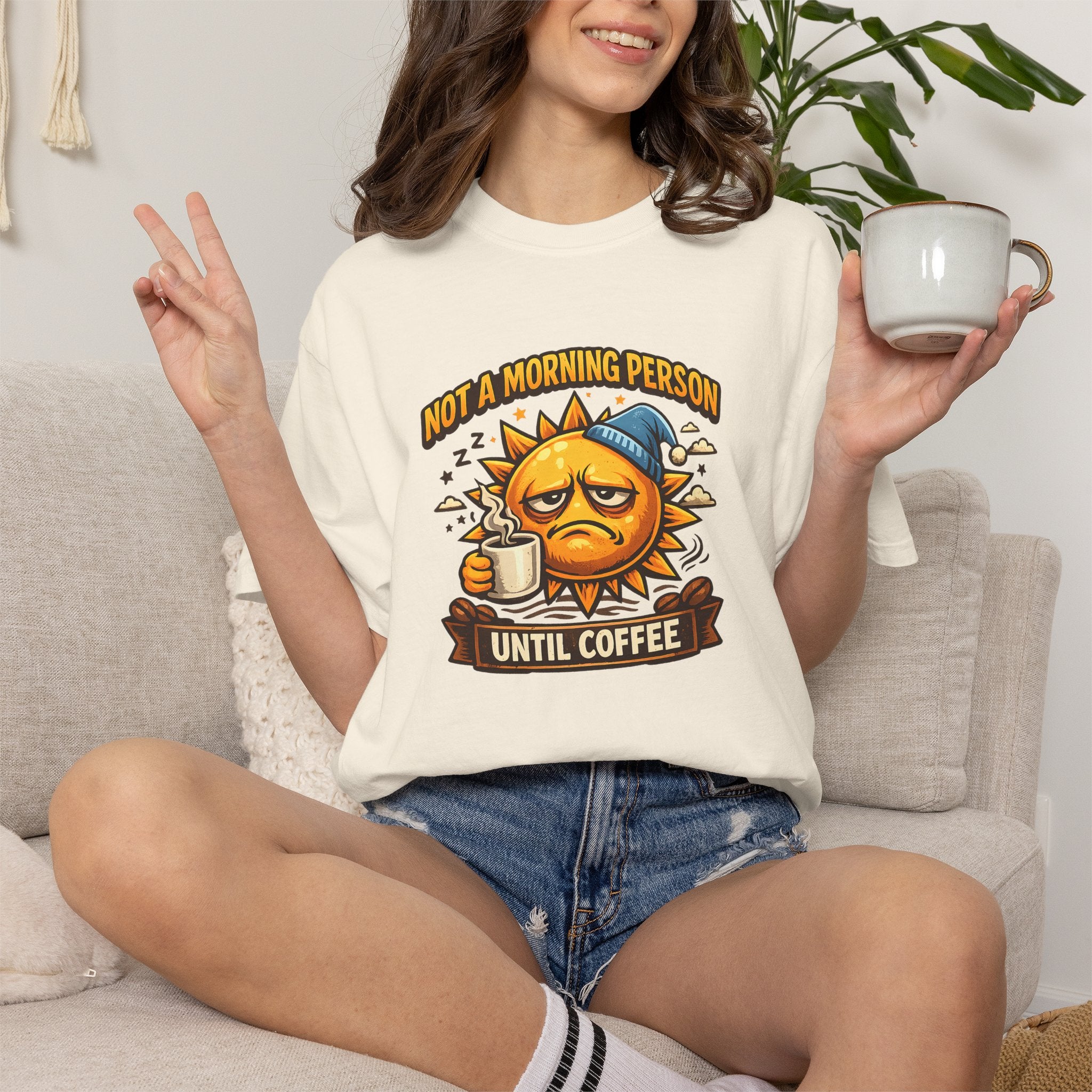 Not a Morning Person Until Coffee T-Shirt