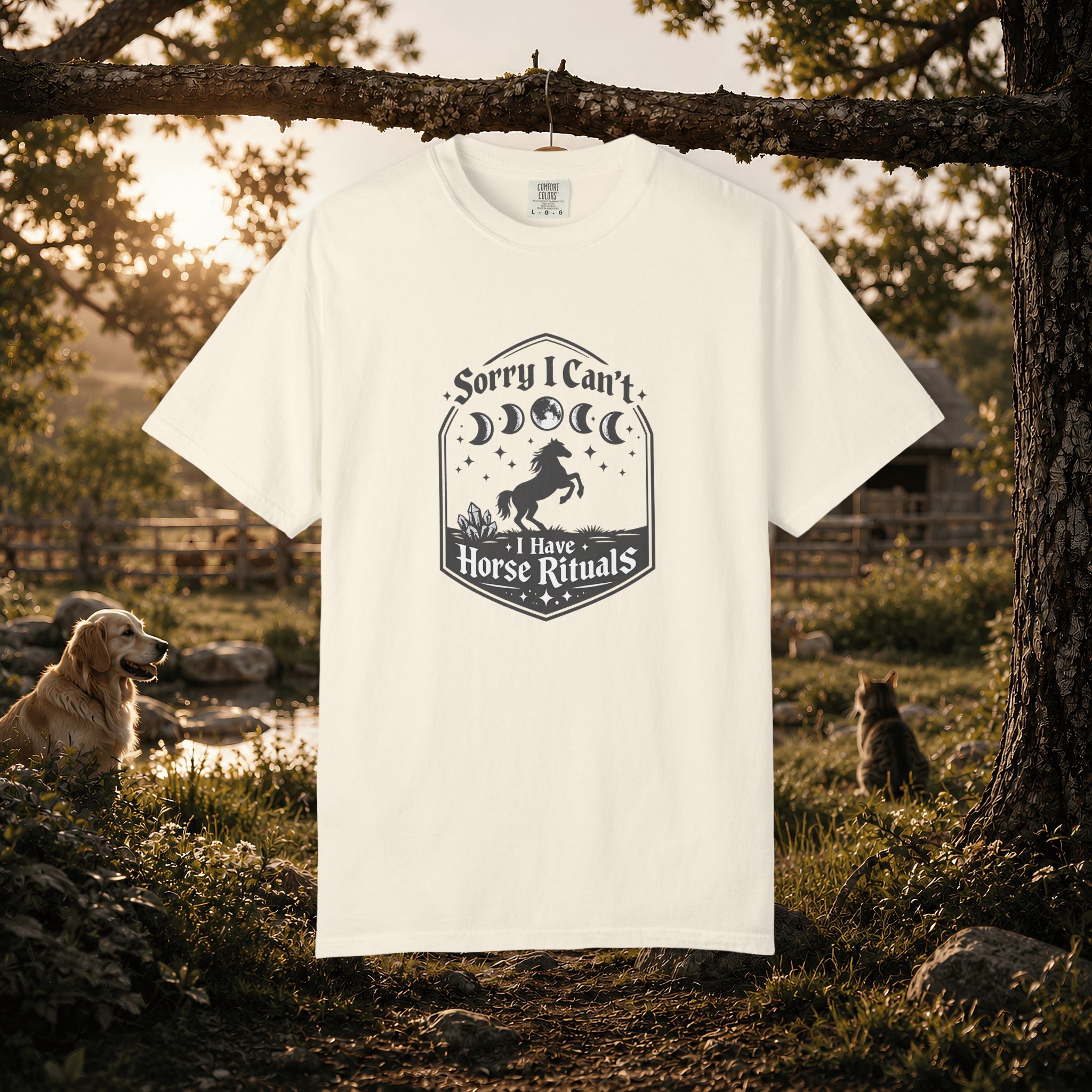 Sorry I Can't I Have Horse Rituals T-Shirt