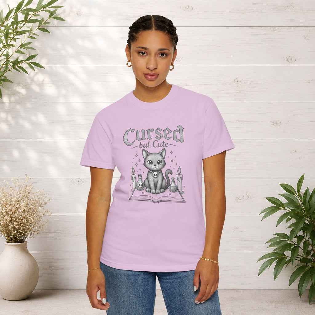 Cursed But Cute Cat T-Shirt