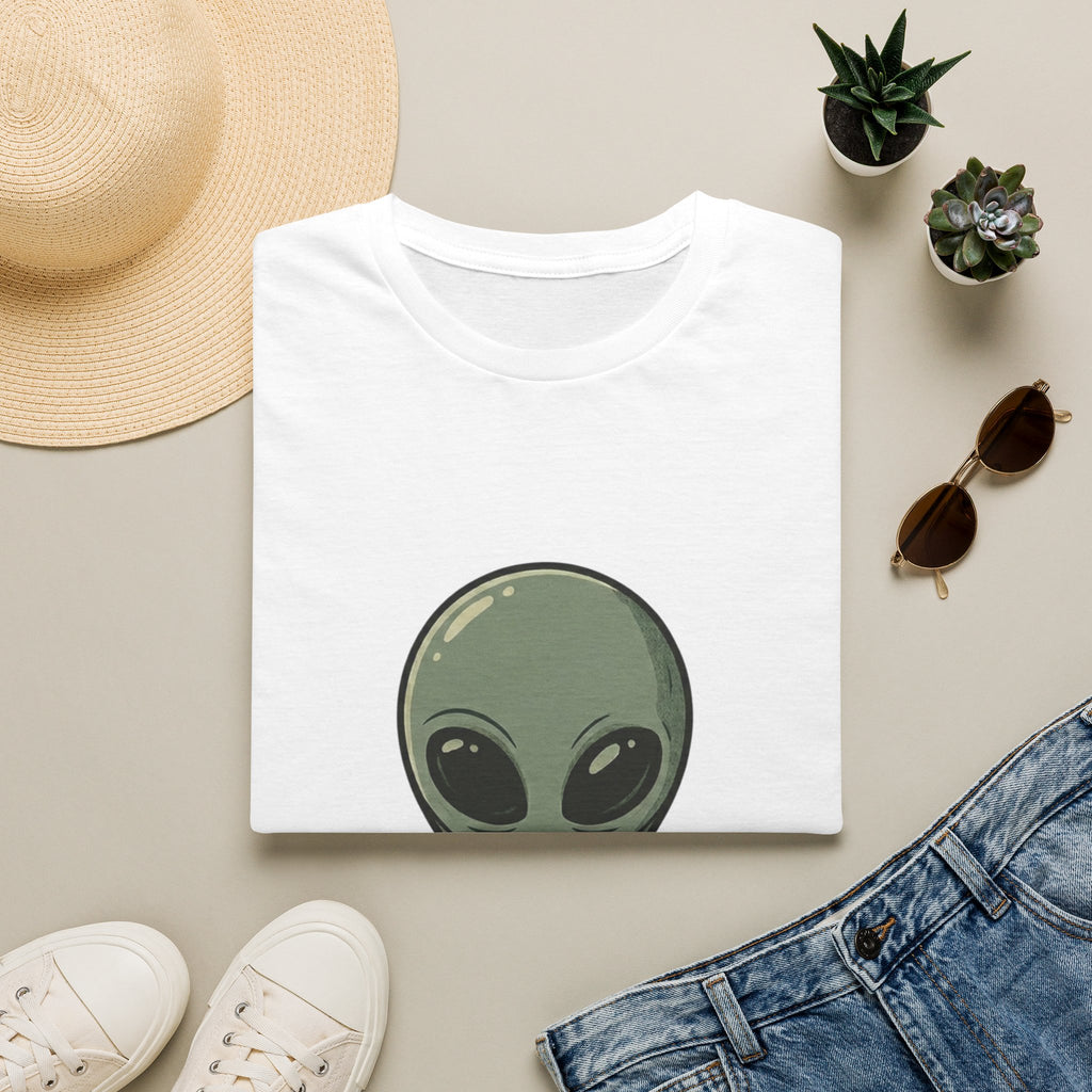 Alien Head This Is My Human Costume T-Shirt | Funny Extraterrestrial Design