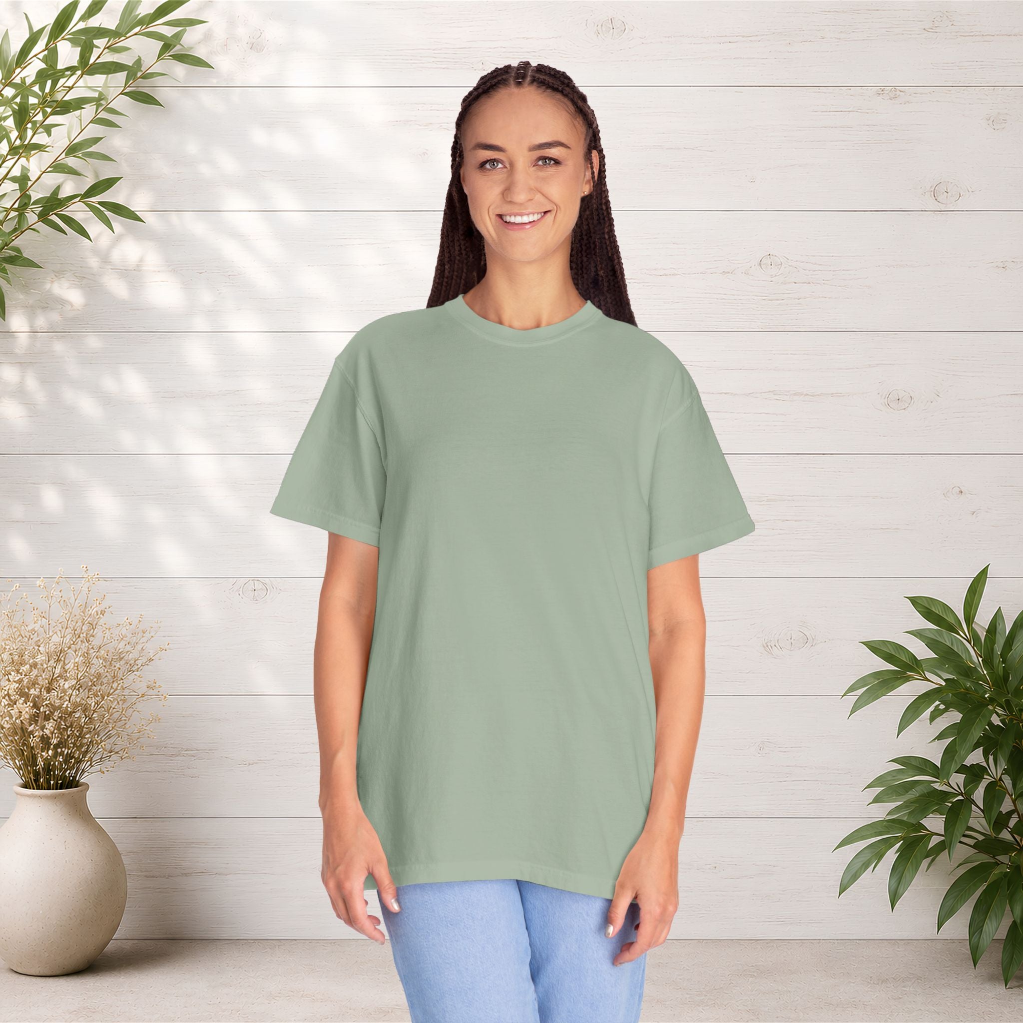 Custom Image Back T-Shirt - Add Your Own Image