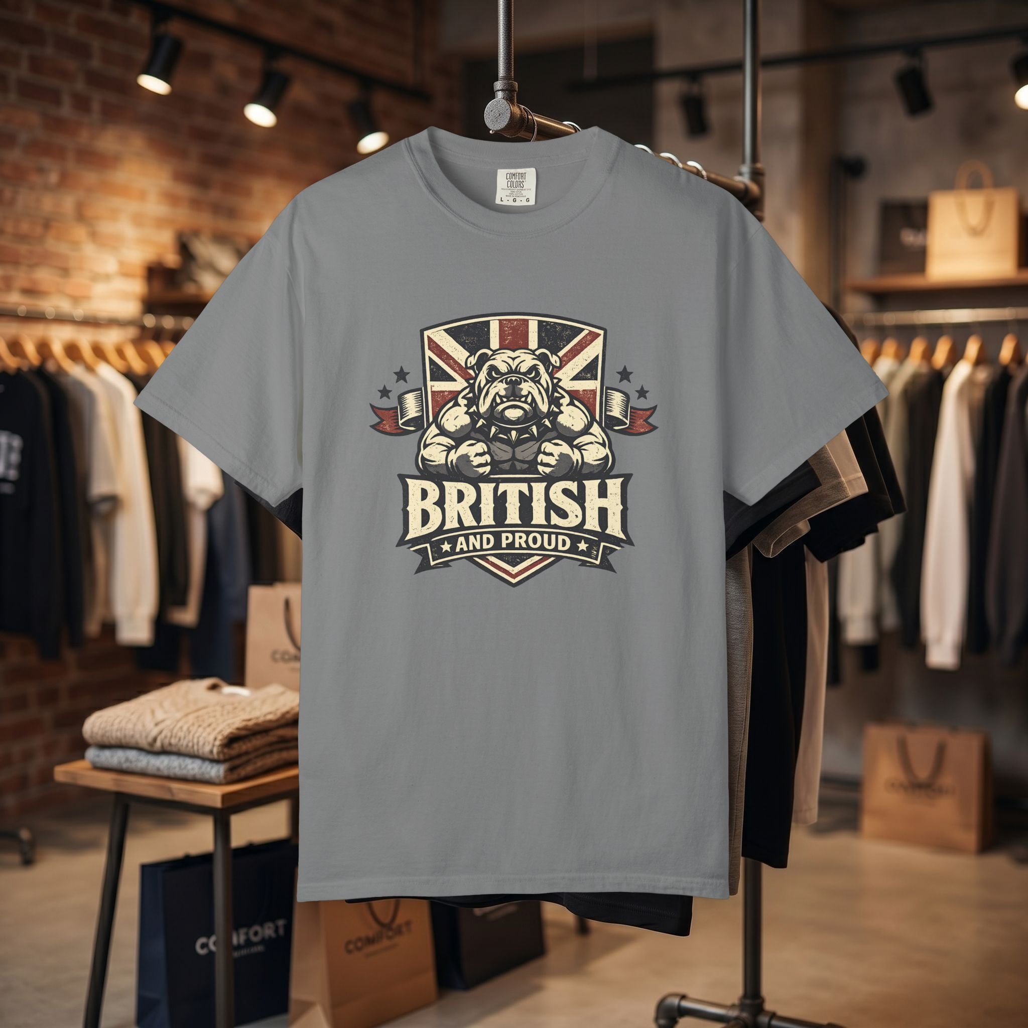 British and Proud Bulldog T-Shirt
