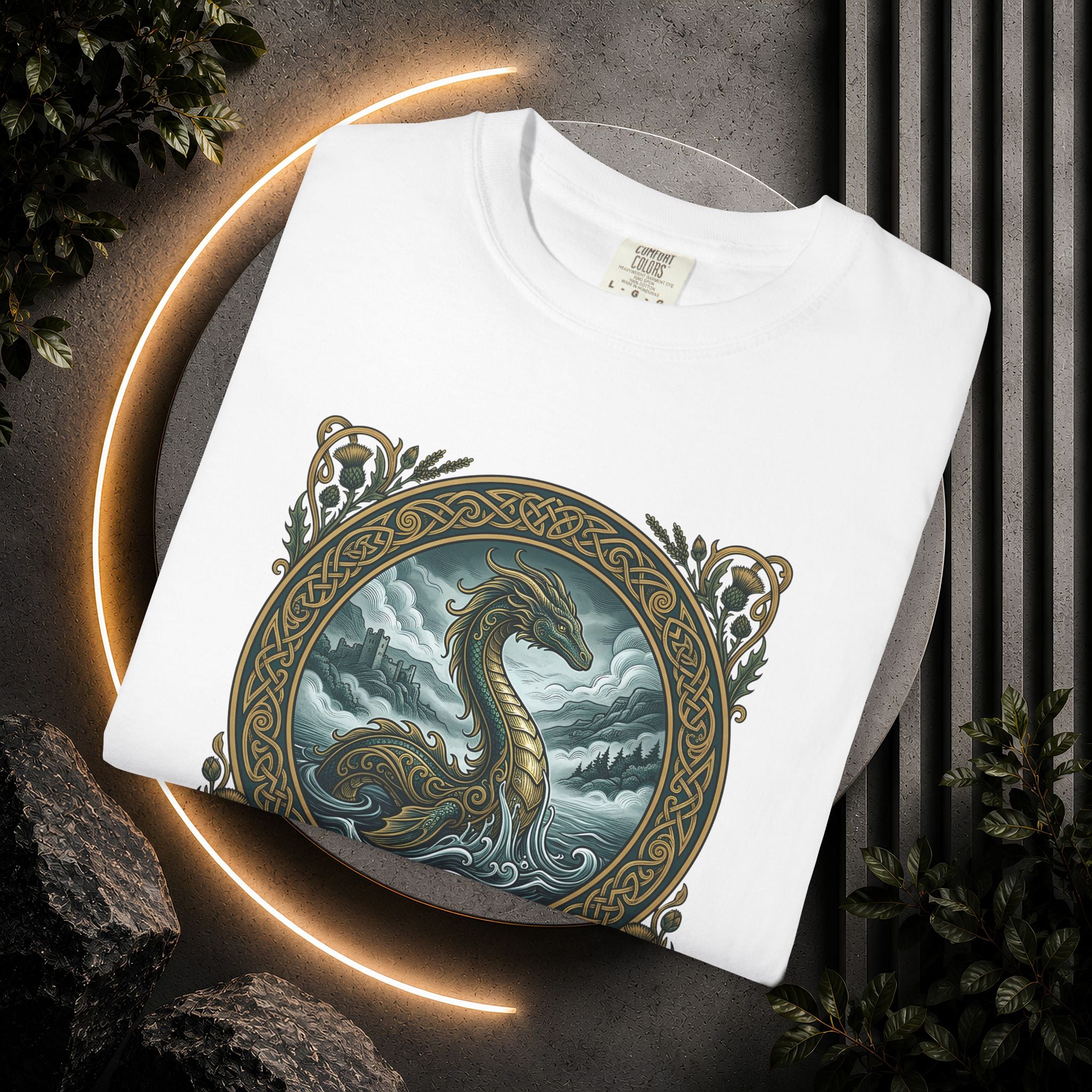Loch Ness Monster T-shirt | Vintage Sea Serpent Illustration