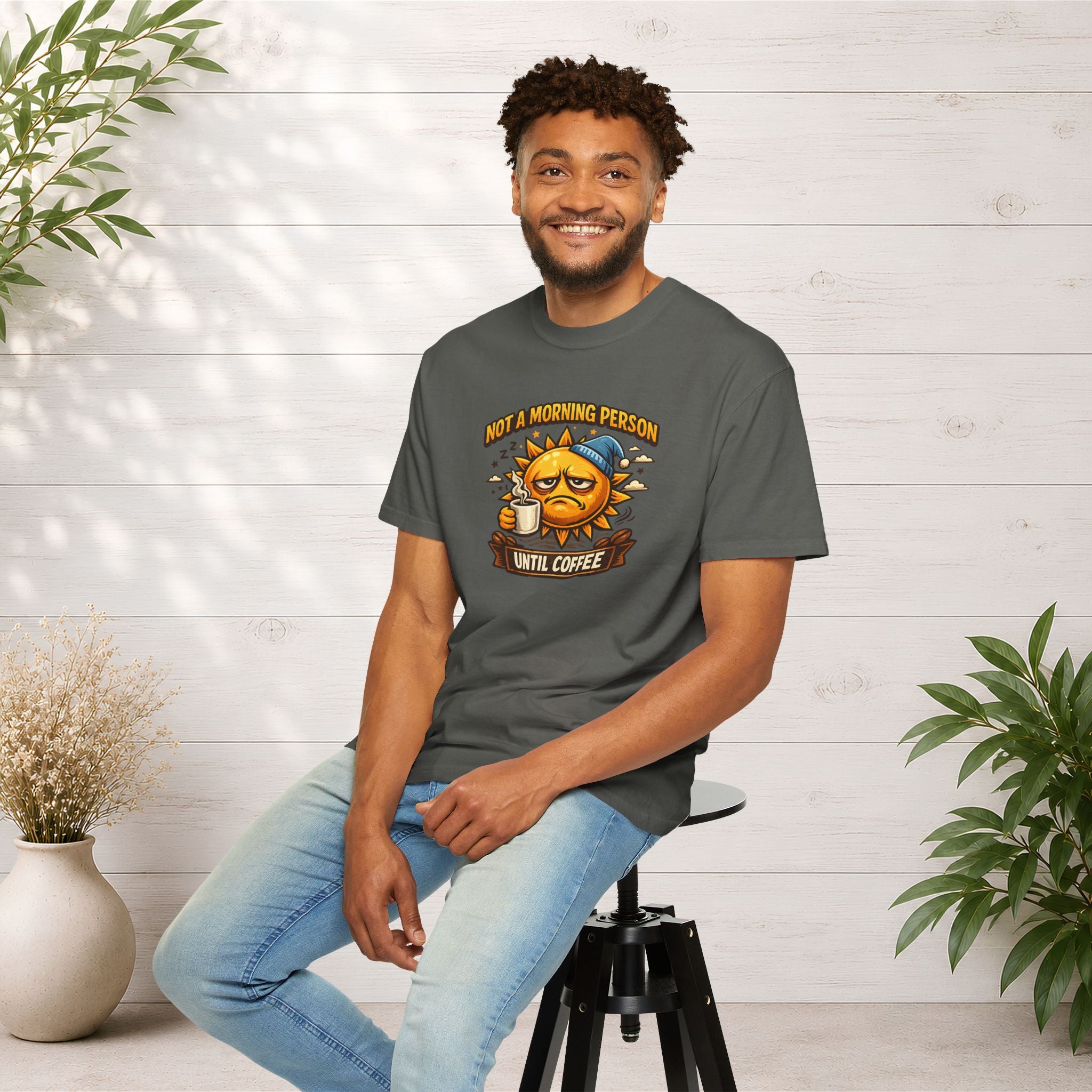 Not a Morning Person Until Coffee T-Shirt
