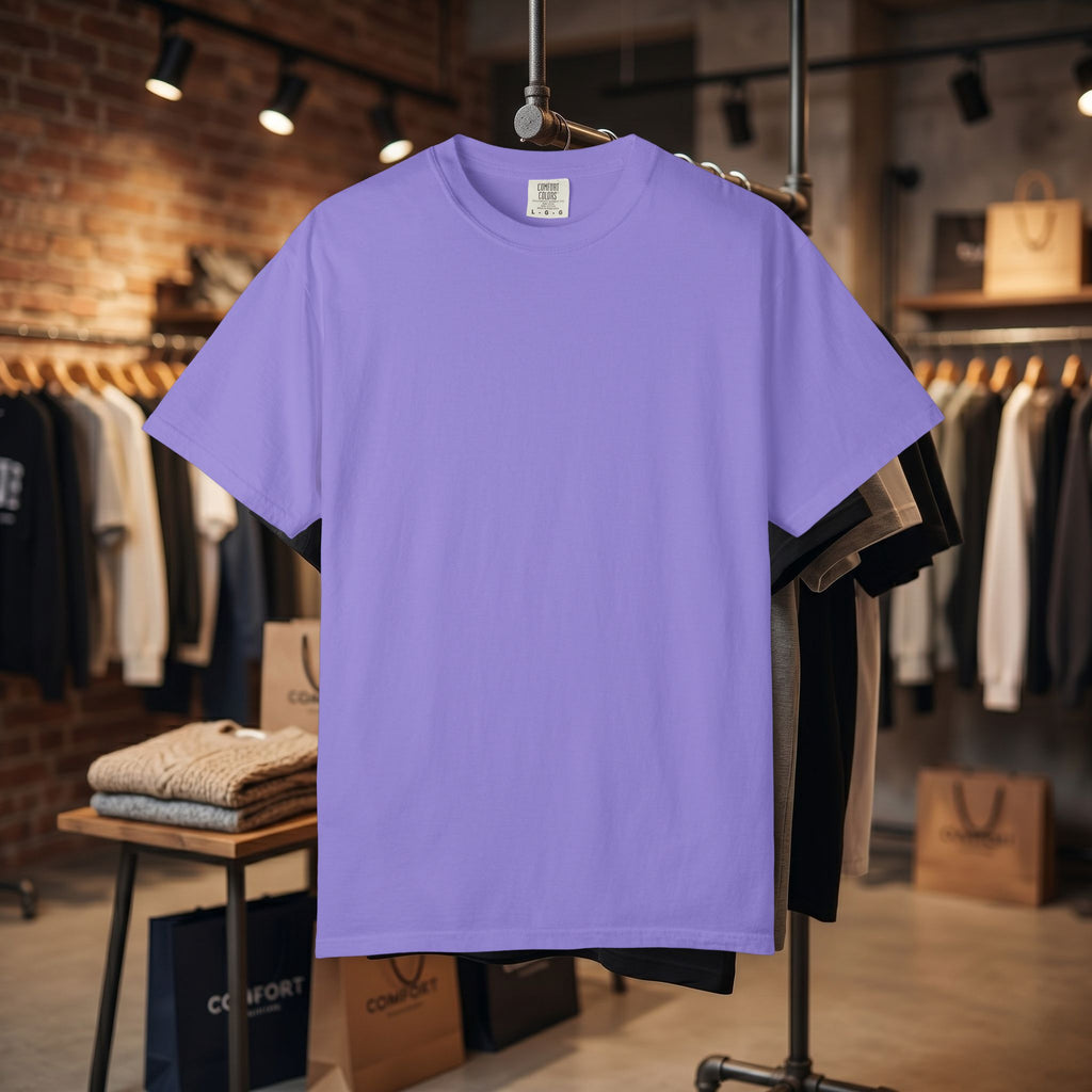 Custom Image Back T-Shirt - Add Your Own Image