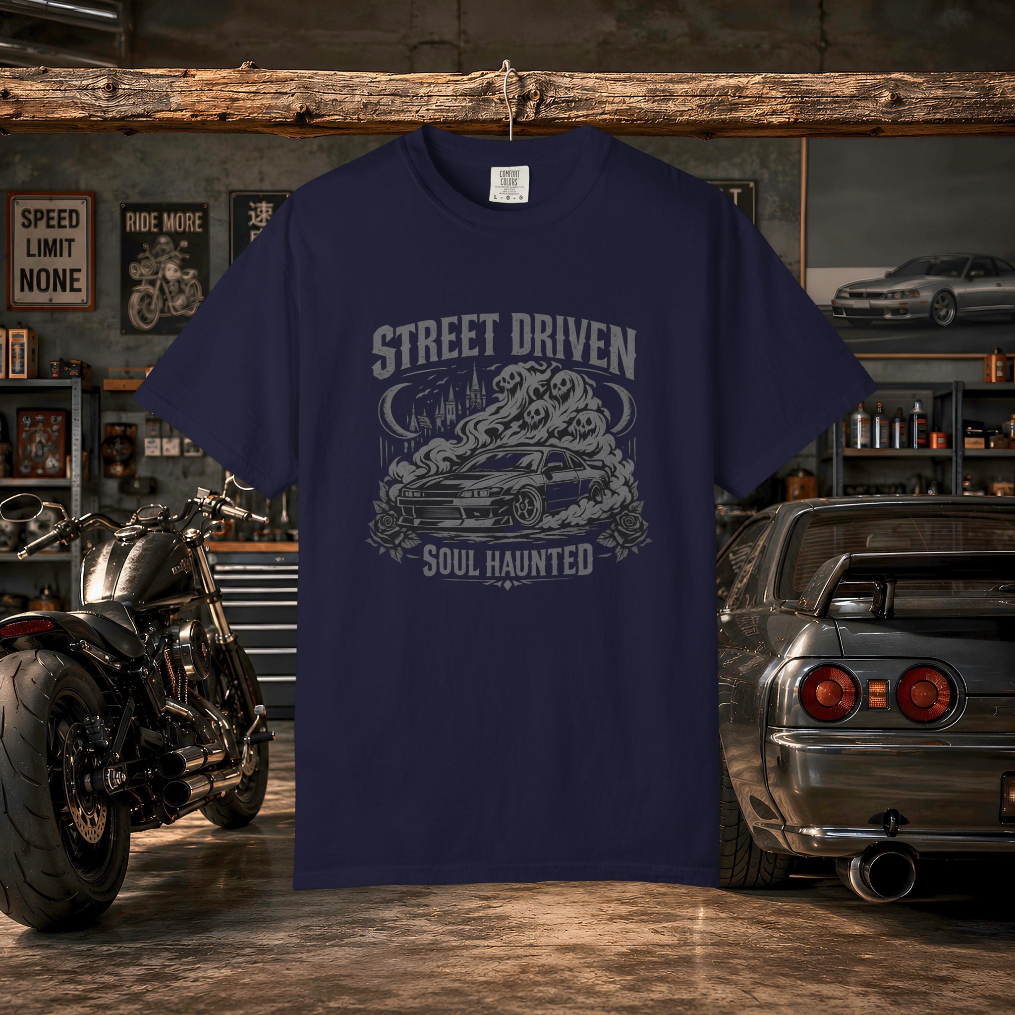 Street Driven Drift Racing T-Shirt — 'Street Driven' Graphic Tee