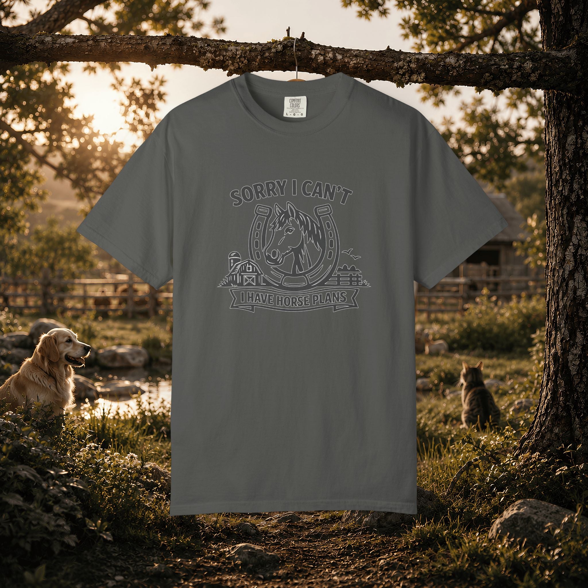 Sorry I Can't I Have Horse Plans T-Shirt