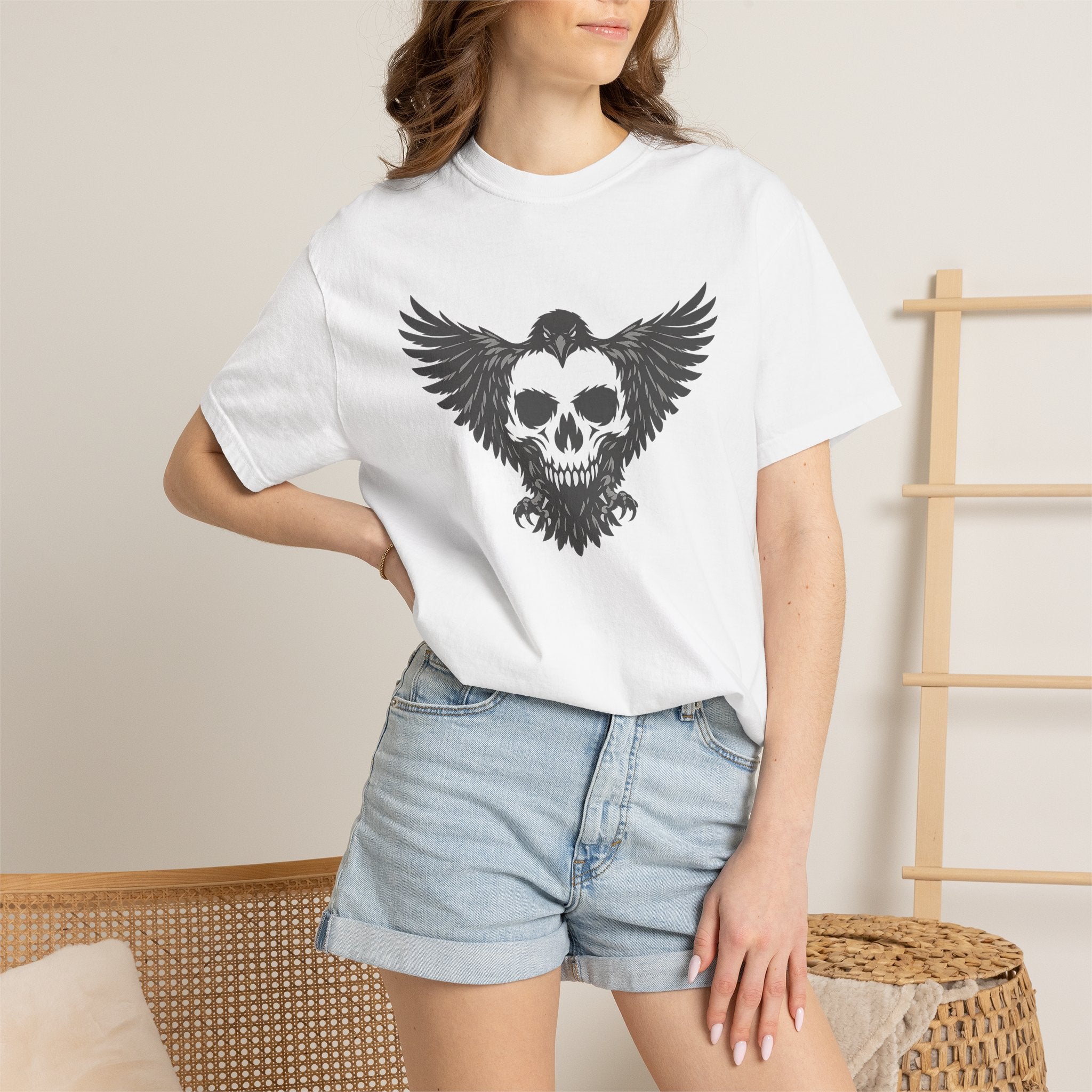 Raven Skull T-Shirt