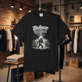 Believe the Weird T-Shirt — Bigfoot Forest UFO Graphic Tee