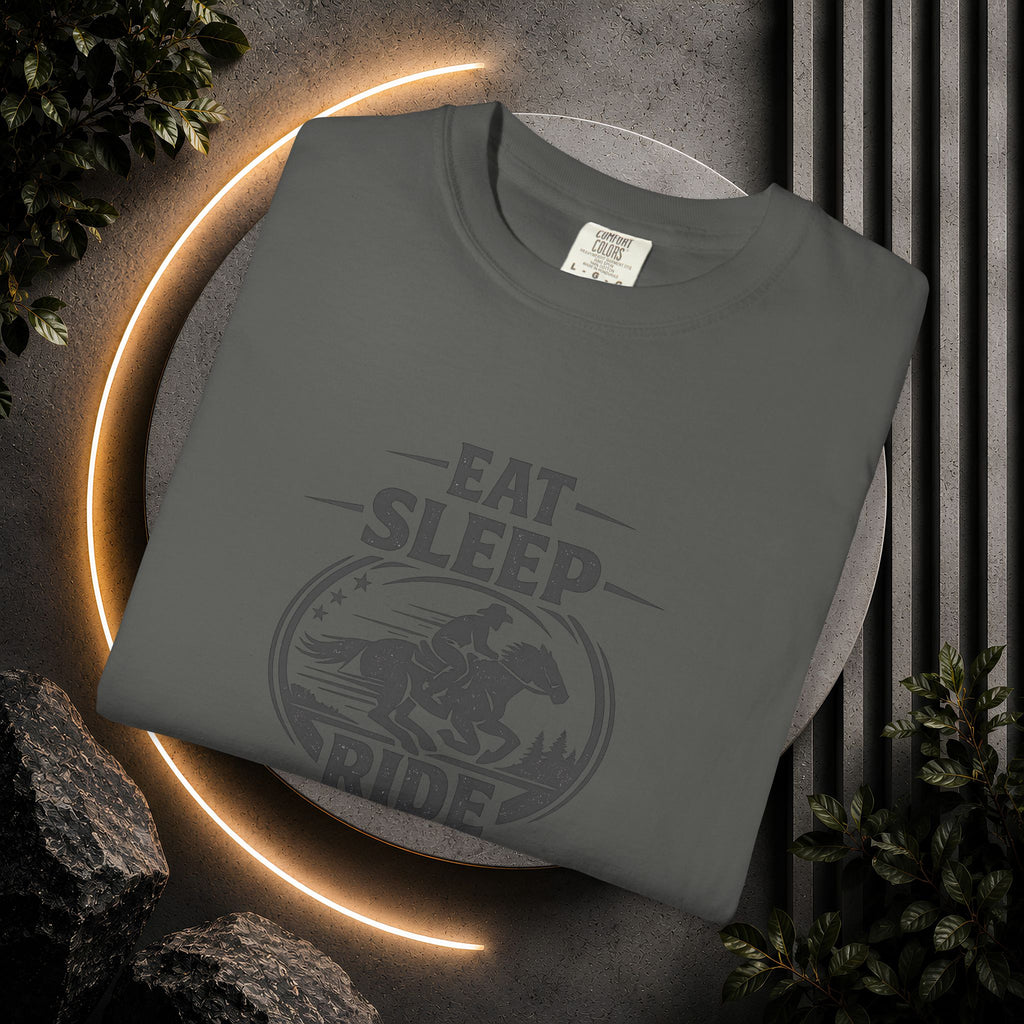 Eat Sleep Ride Repeat T-Shirt — Horse Rider Graphic Tee