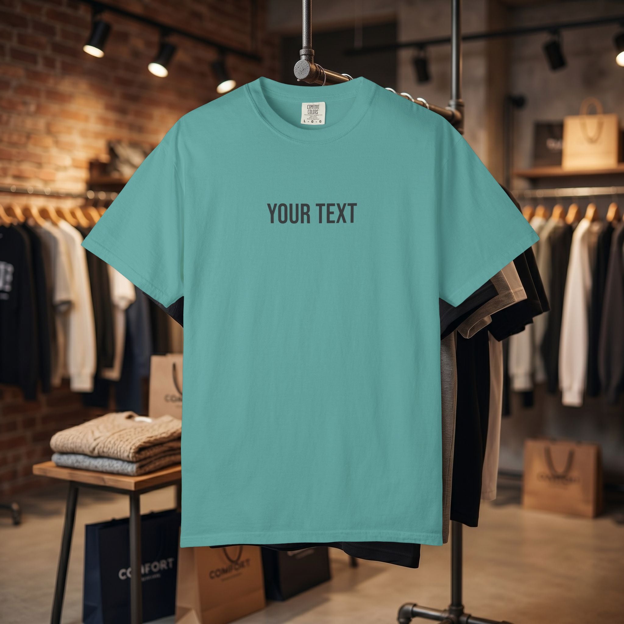 Custom Text T-Shirt — Personalized Text Tee
