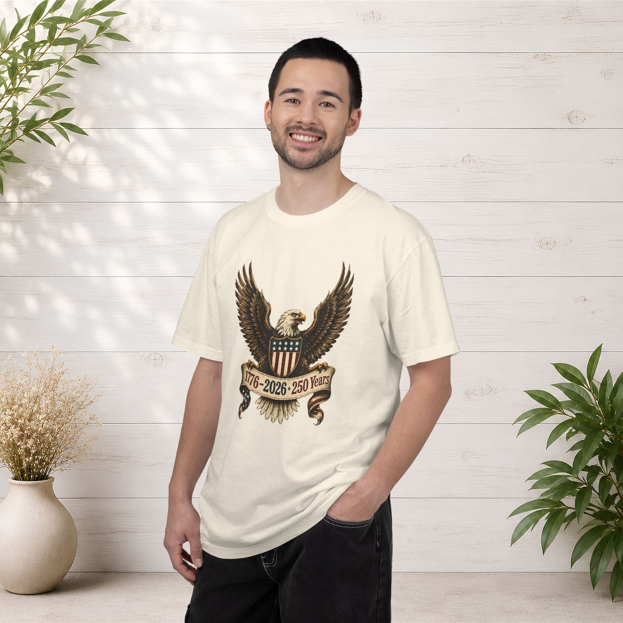 American Eagle 1776-2026 250 Years T-shirt | Patriotic Independence Tee