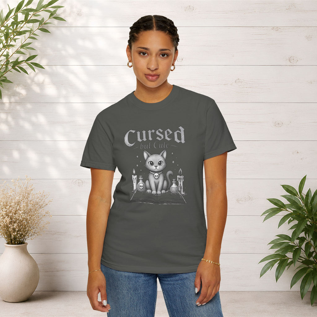 Cursed But Cute Cat T-Shirt