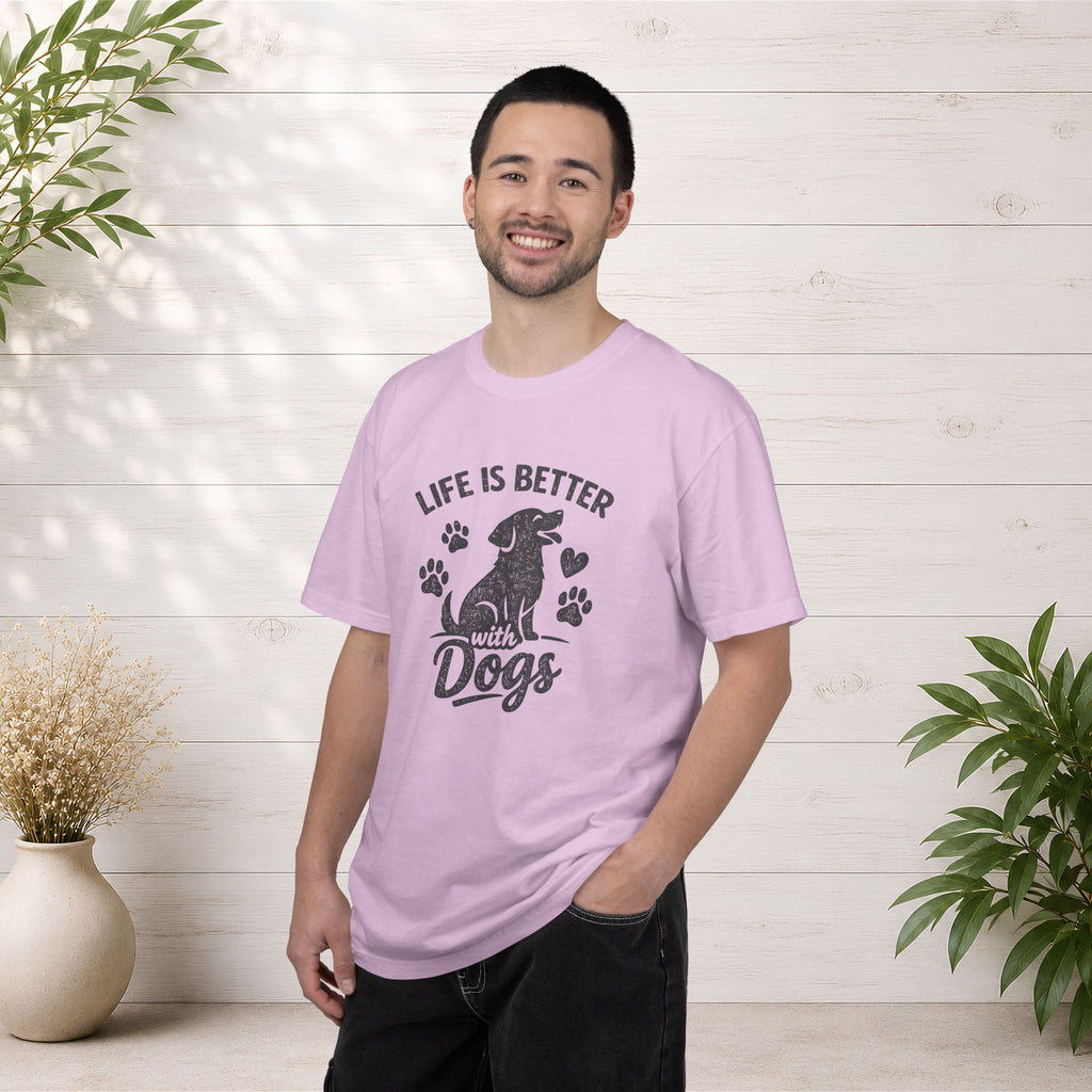 Life Is Better with Dogs T-Shirt