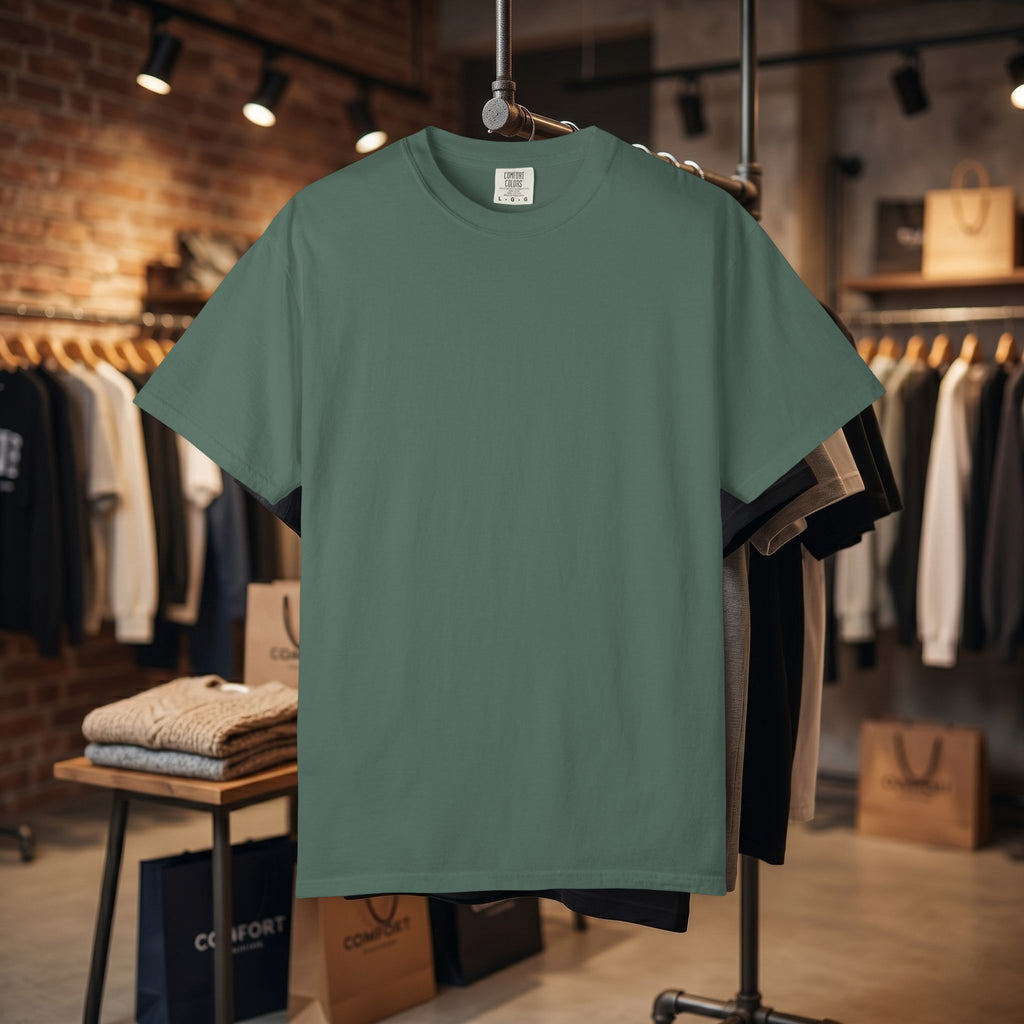 Custom Image Back T-Shirt - Add Your Own Image