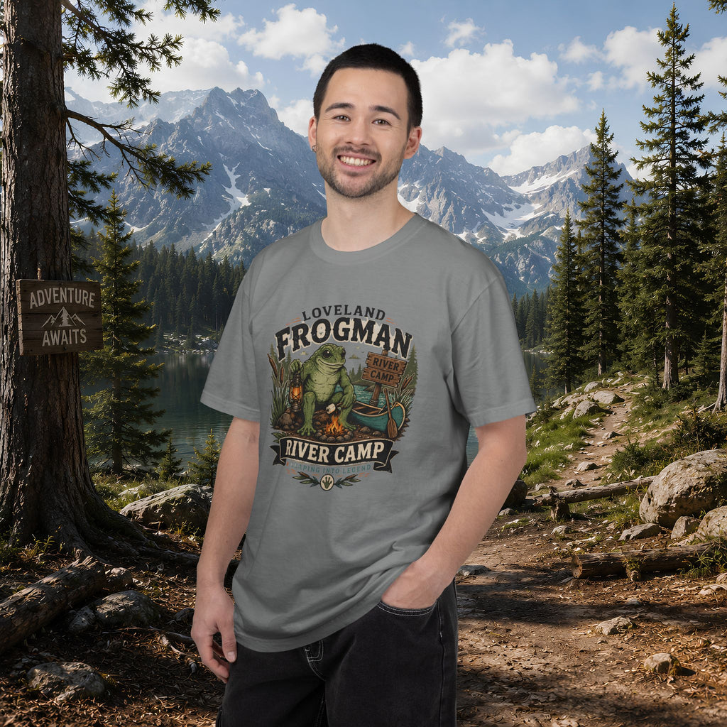 Loveland Frogman River Camp T-Shirt — Outdoor Graphic Tee
