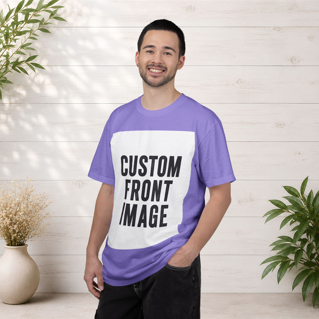 Custom Image Front T-Shirt - Add Your Own Image