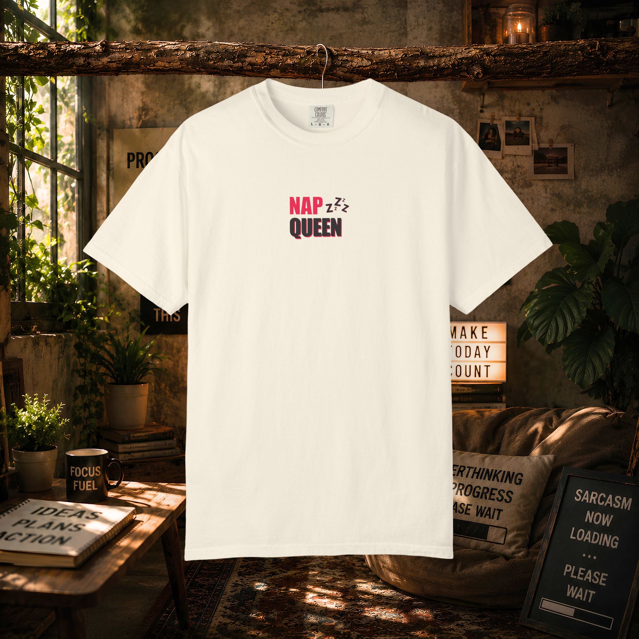 Nap Queen T-Shirt — Funny Sleepy Graphic Tee