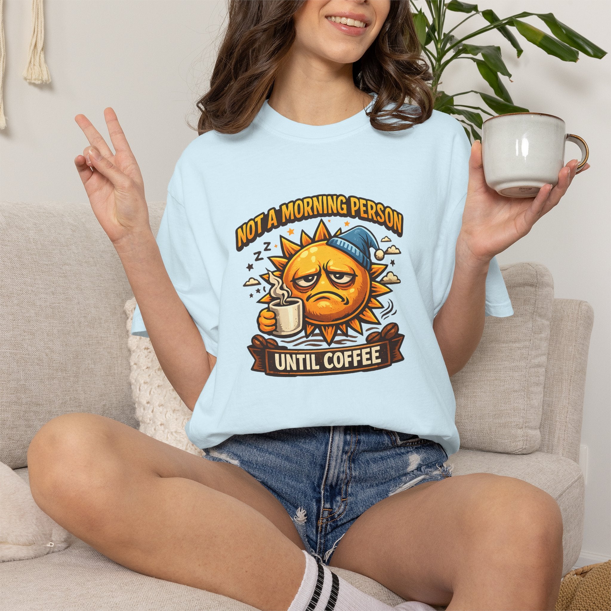 Not a Morning Person Until Coffee T-Shirt