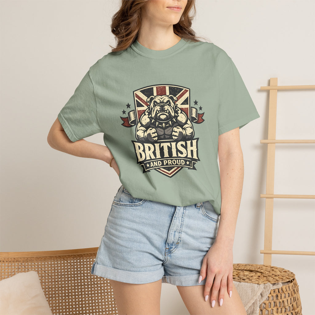 British and Proud Bulldog T-Shirt