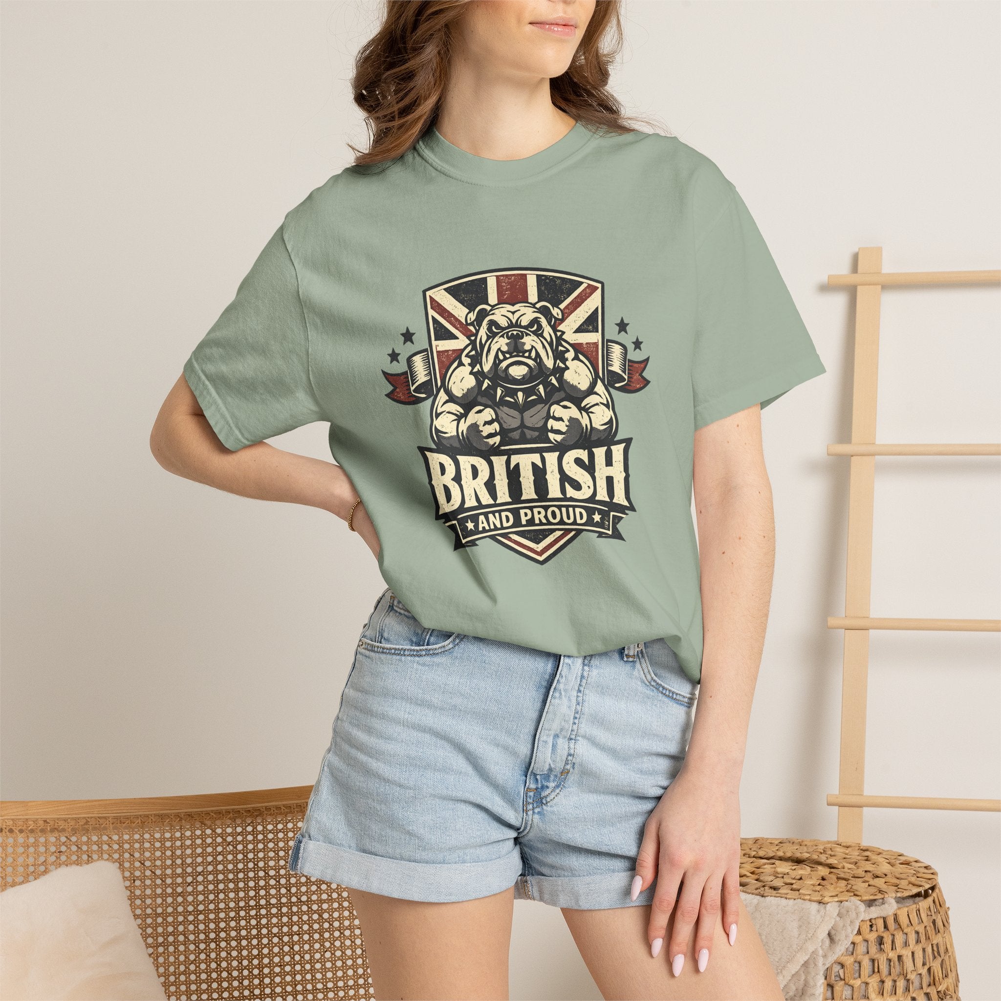 British and Proud Bulldog T-Shirt