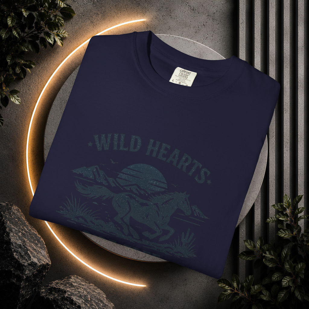 Wild Hearts Ride Free T-Shirt – Vintage Horseback Adventure Tee