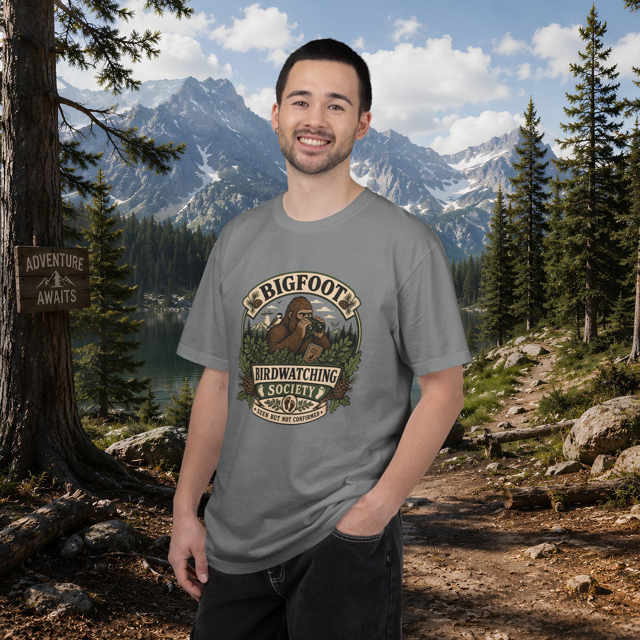 Bigfoot Birdwatching Society T-Shirt