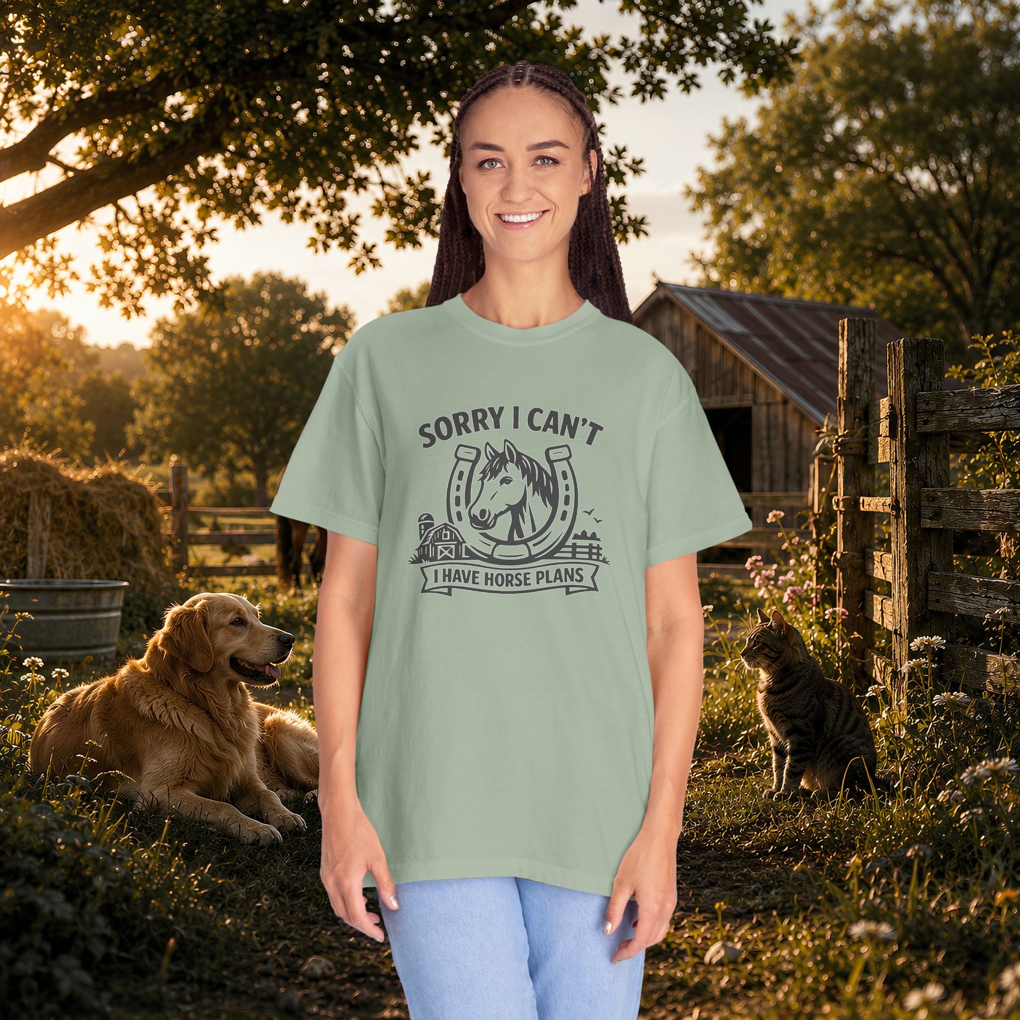 Sorry I Can't I Have Horse Plans T-Shirt